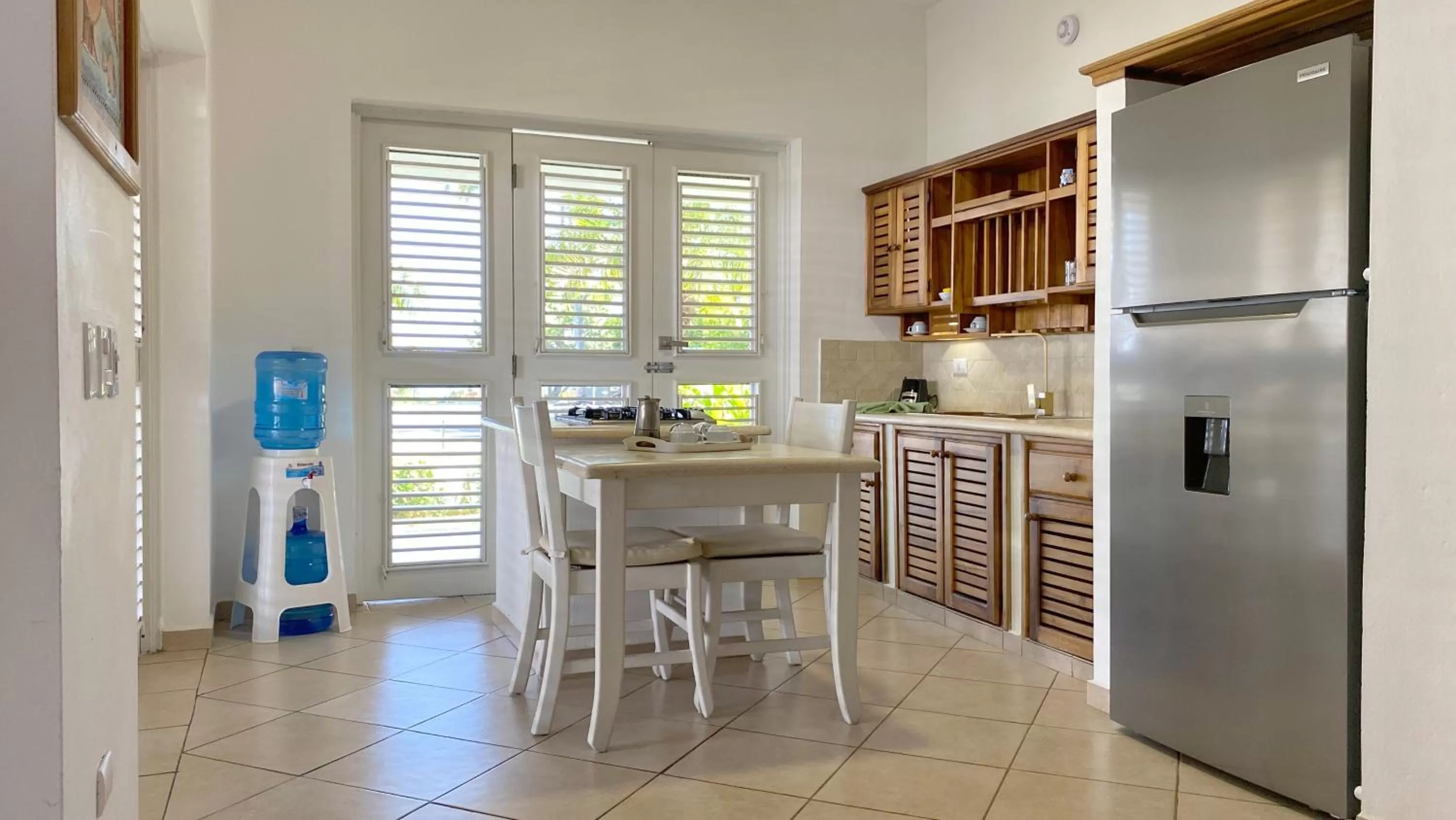 Kitchen or kitchenette in Albachiara Hotel - Las Terrenas