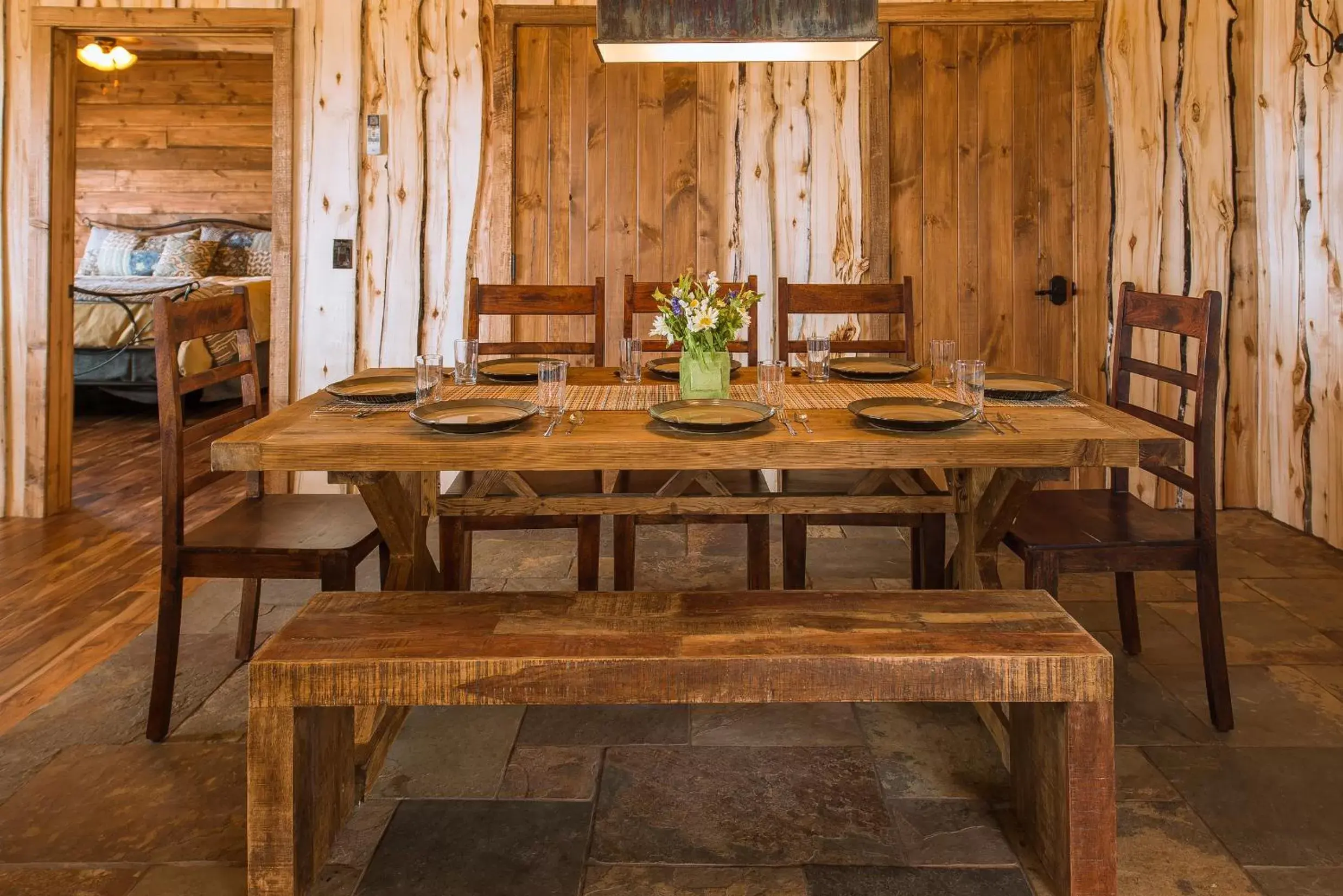 Dining area, Restaurant/Places to Eat in Zion Mountain Ranch