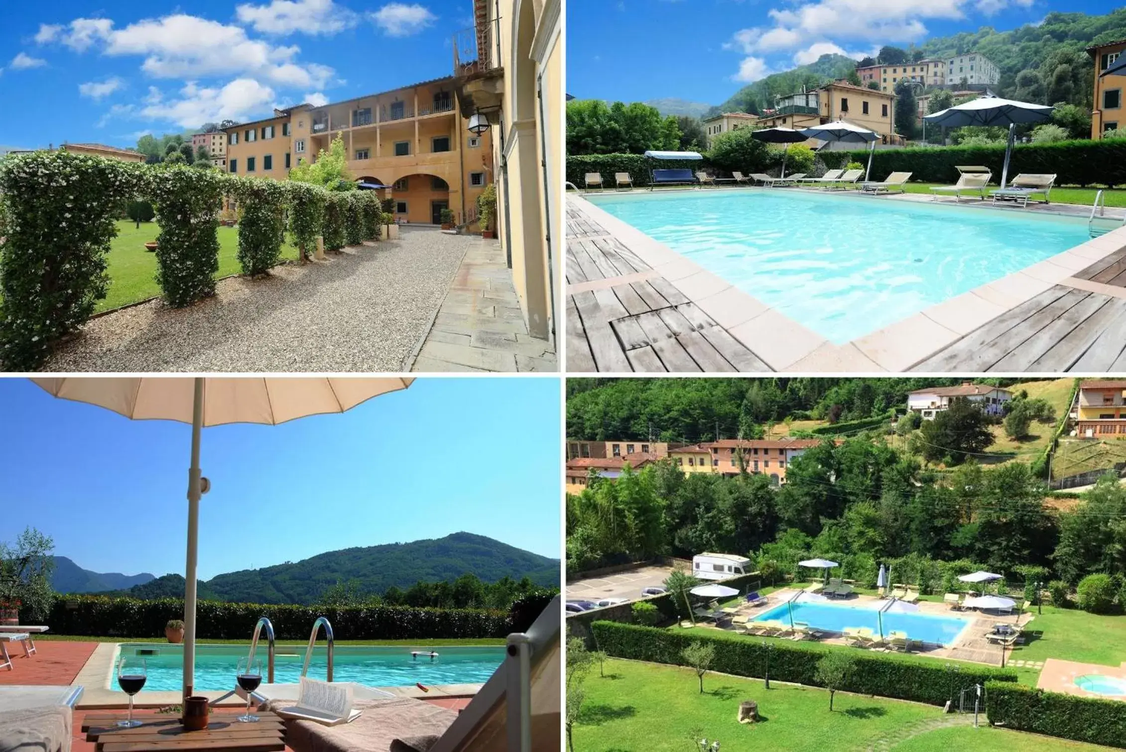 Property building, Swimming Pool in Park Hotel Regina - with air-condition and pool
