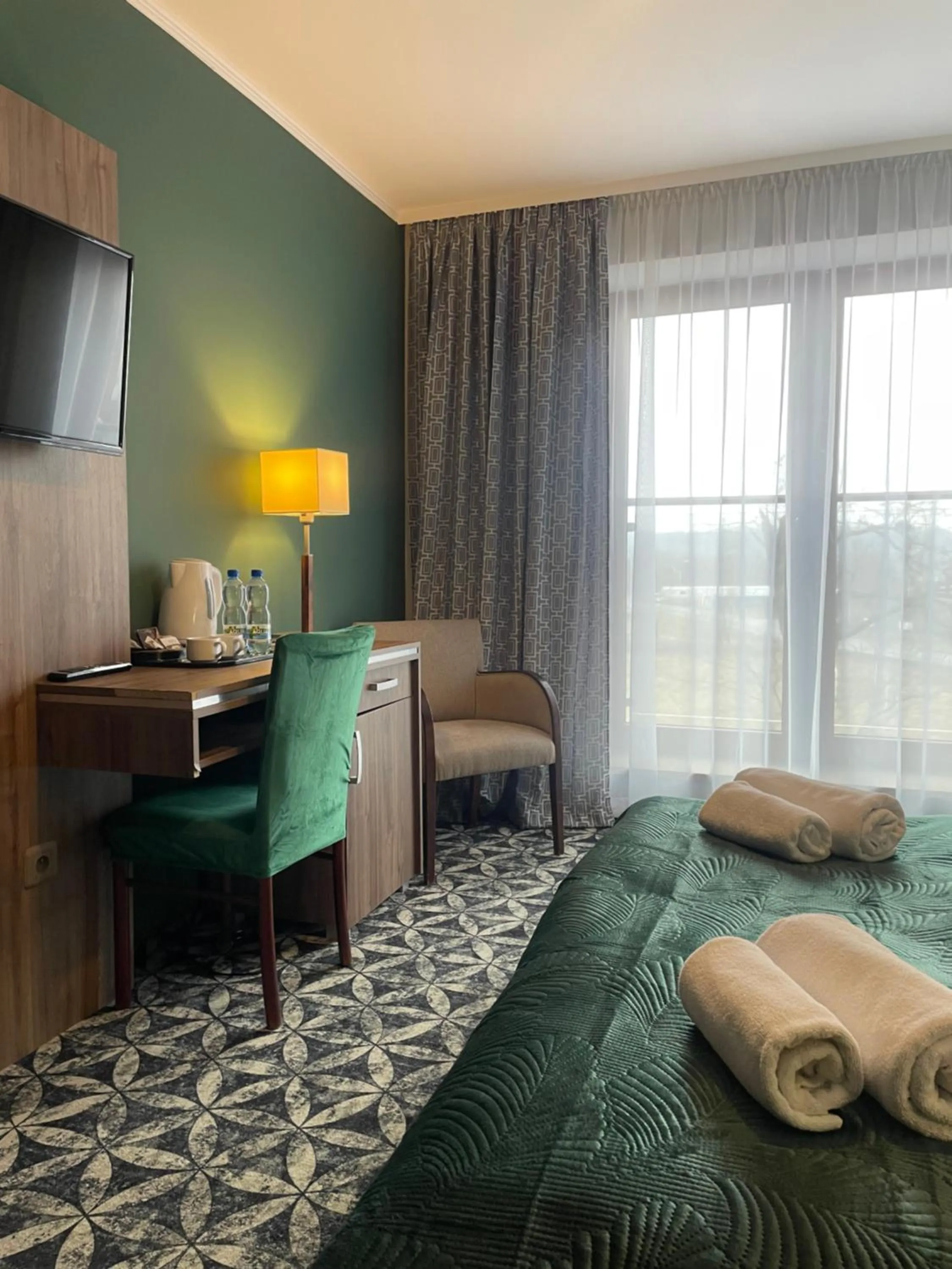 Bed in Hotel Zakliki