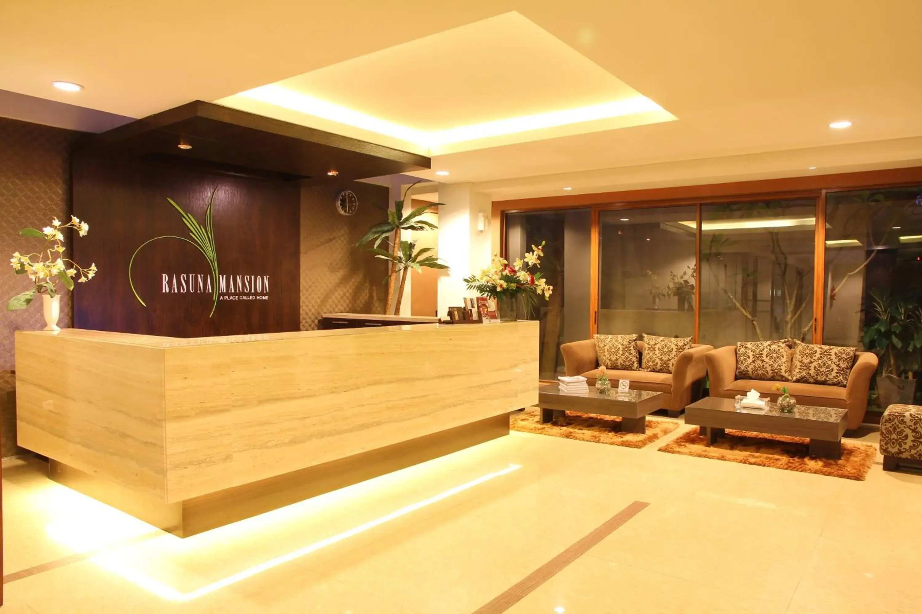 Area and facilities, Lobby/Reception in Rasuna Mansion