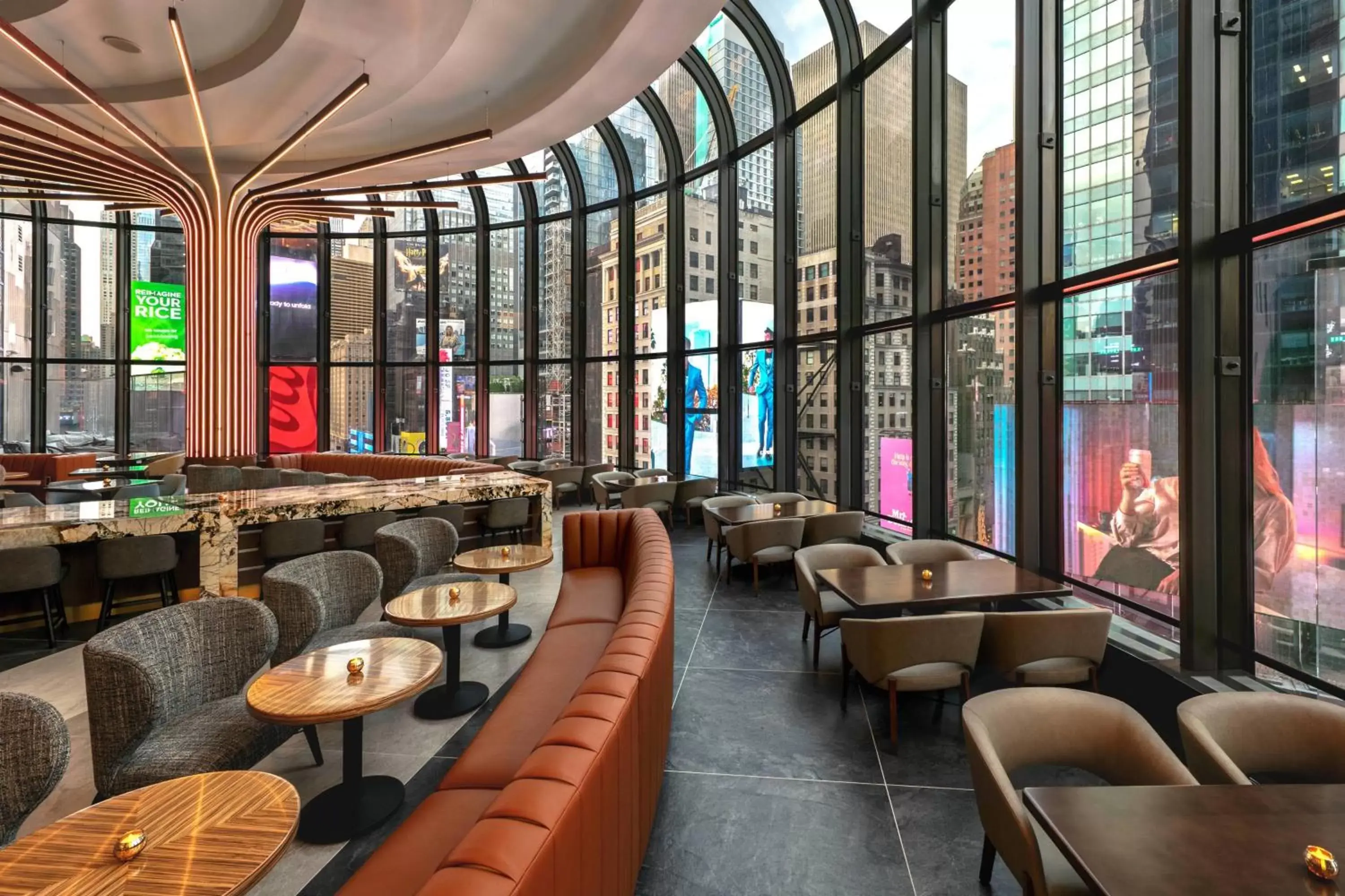 Lounge or bar, Lounge/Bar in New York Marriott Marquis