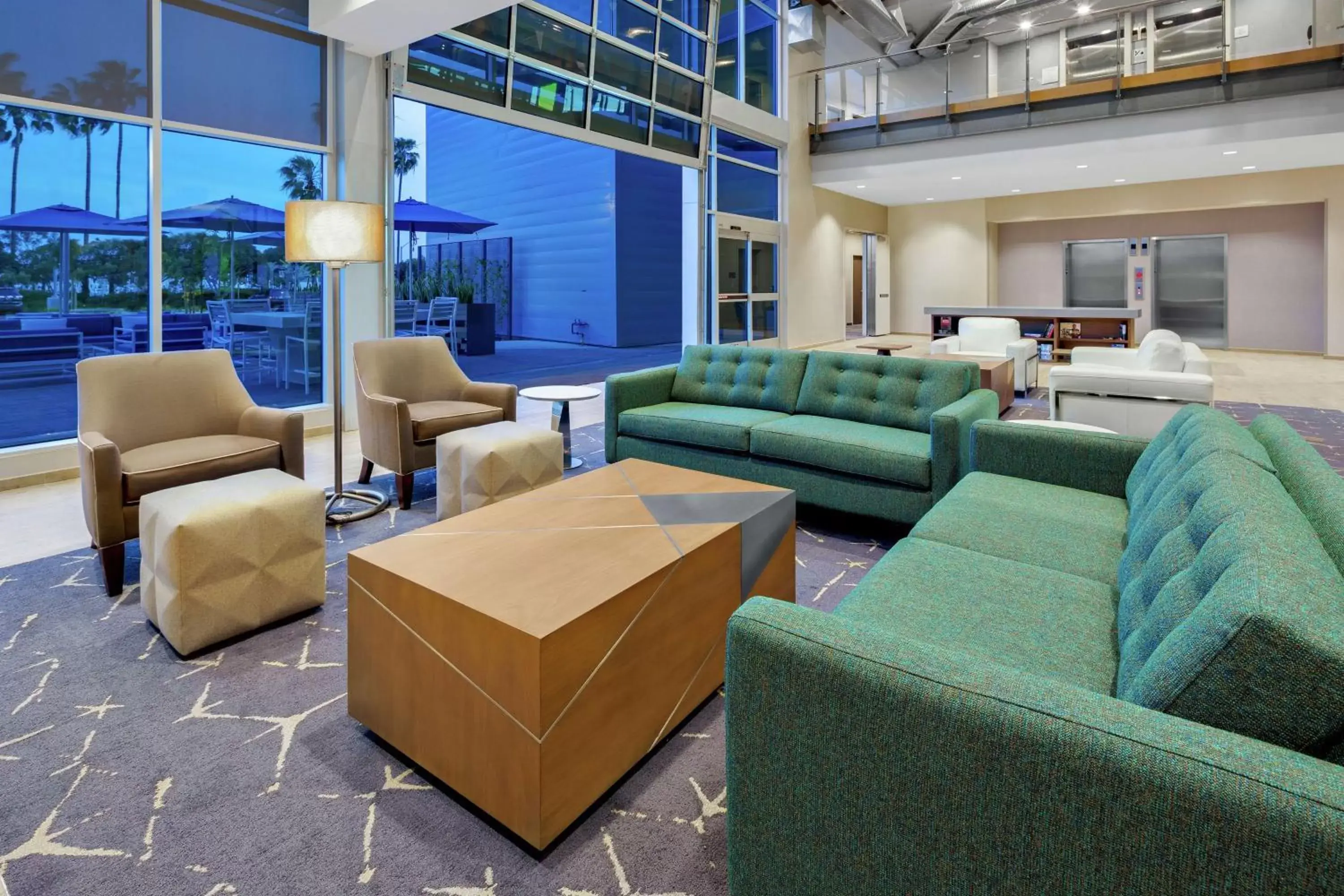 Lobby or reception, Seating Area in Hampton Inn & Suites San Diego Airport Liberty Station