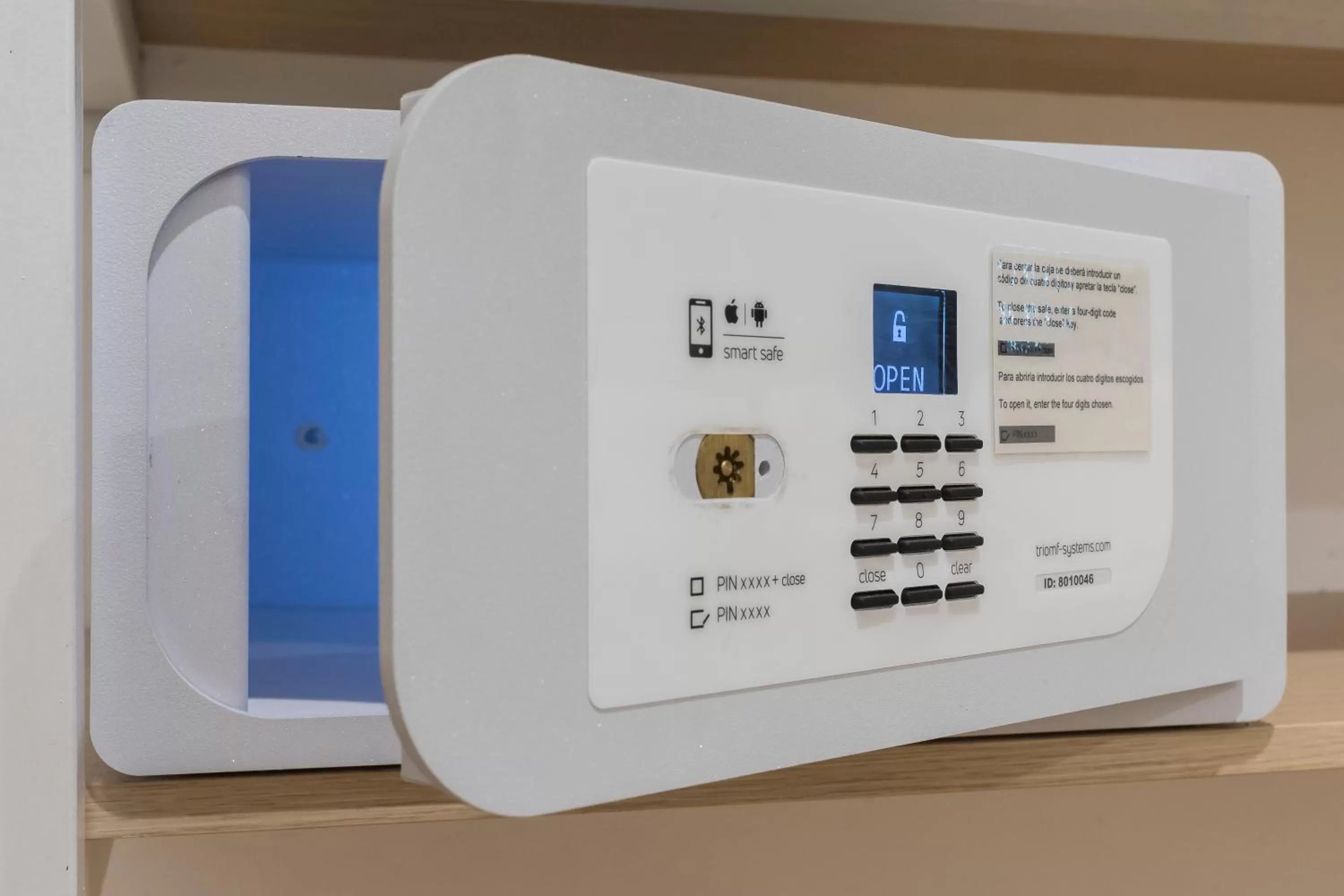 Decorative detail in SmartRoom Barcelona