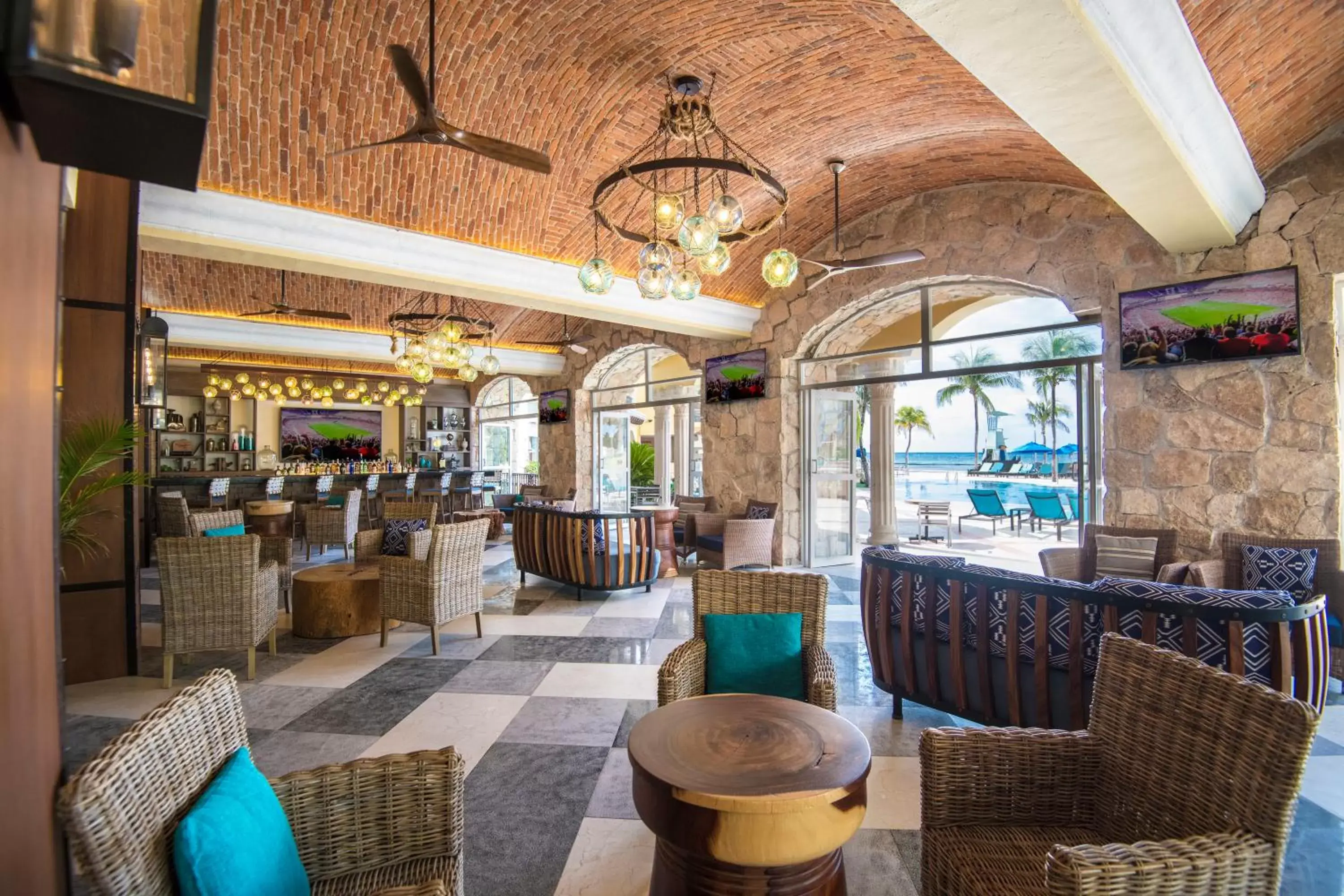 Lounge or bar, Lounge/Bar in Wyndham Alltra Playa del Carmen Adults Only All Inclusive