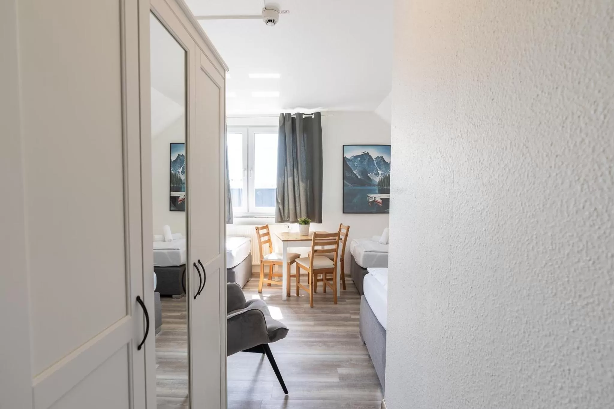 Photo of the whole room, Bed in Hotel Bergheim