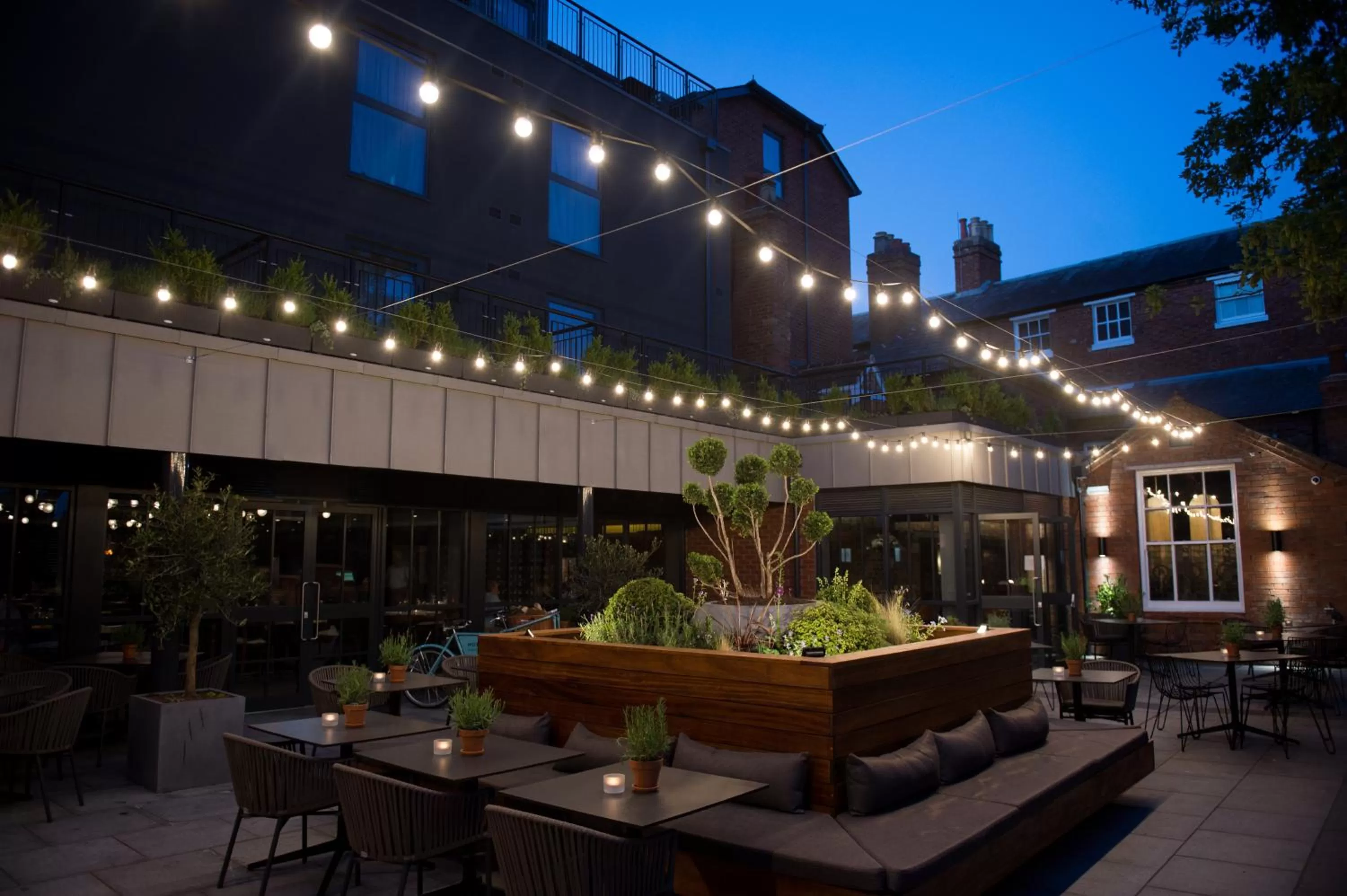 Balcony/Terrace in Hotel Du Vin Stratford