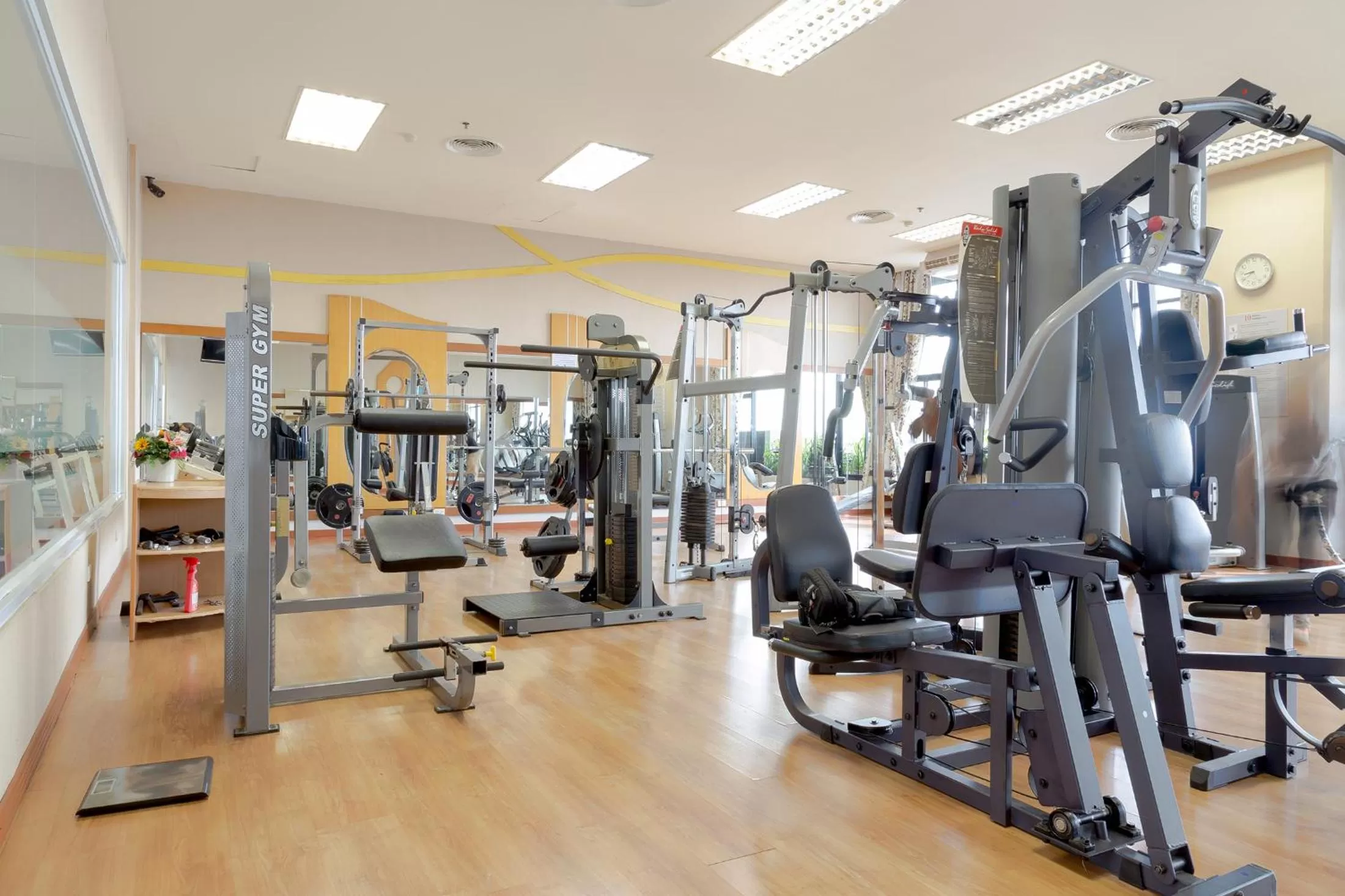 Fitness centre/facilities in Asia Airport Hotel