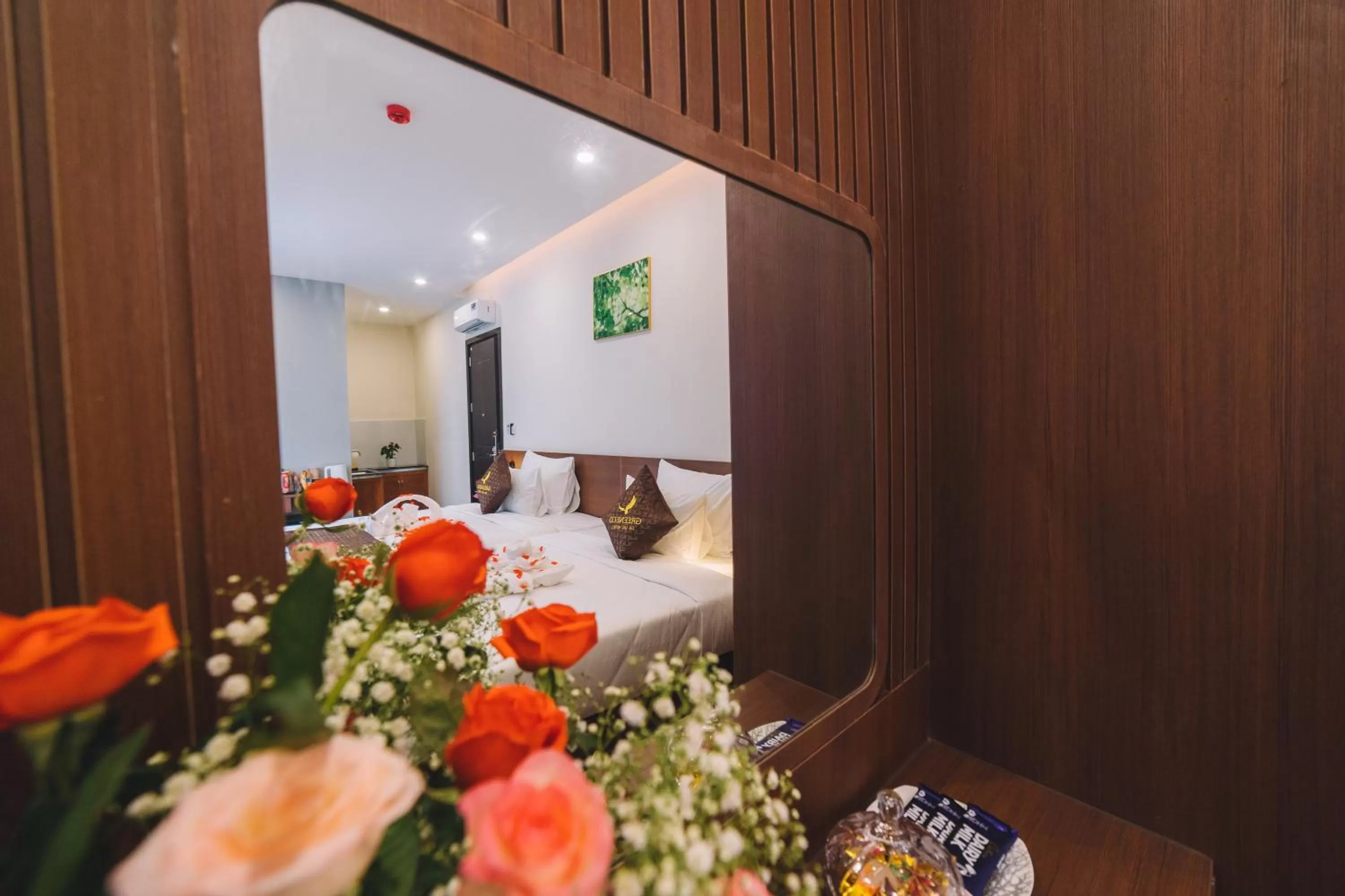 Bed in GREENECO DA LAT HOTEL - Khách sạn Green Eco Đà Lạt