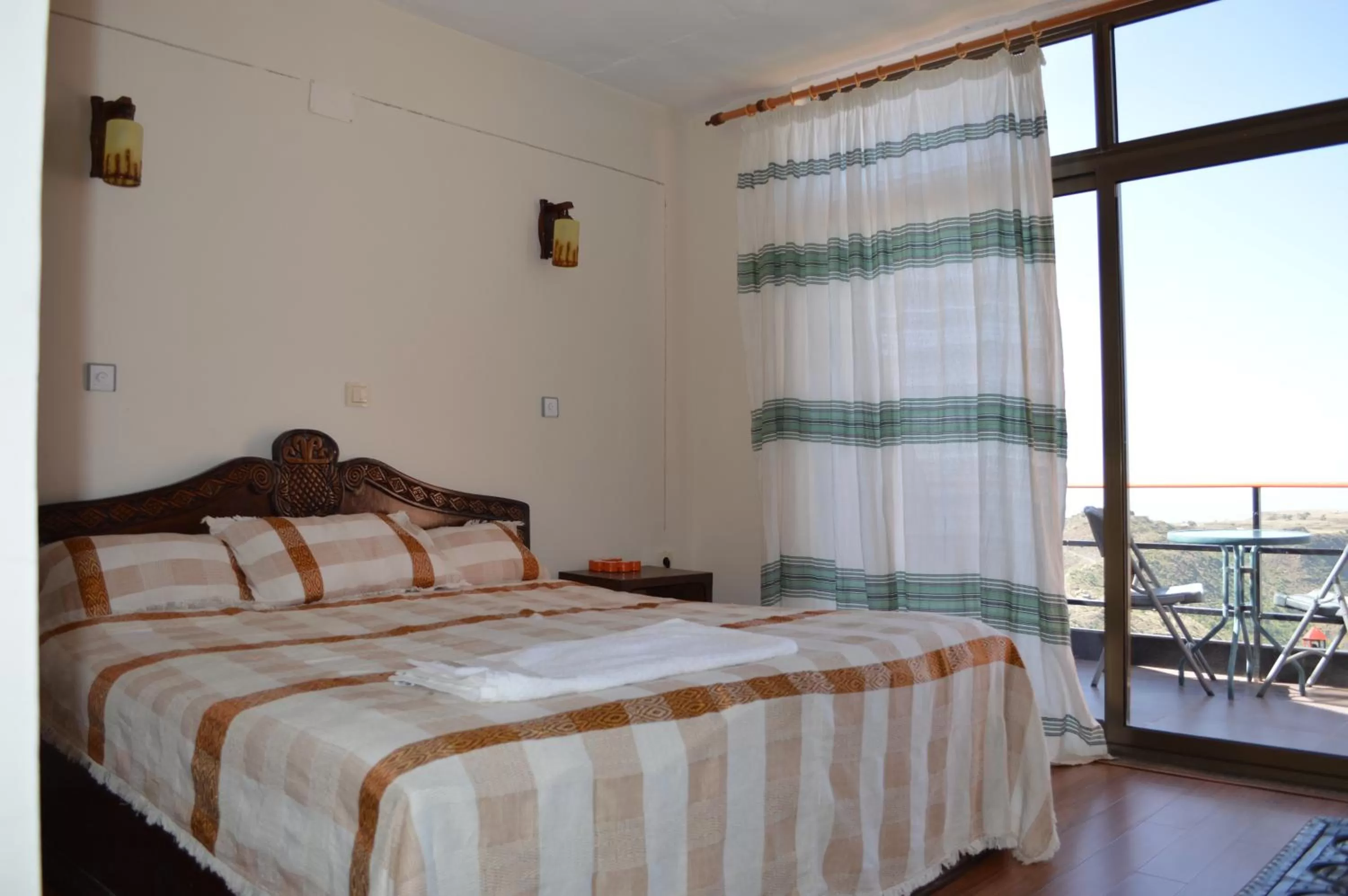 Bedroom, Bed in Panoramic View Hotel