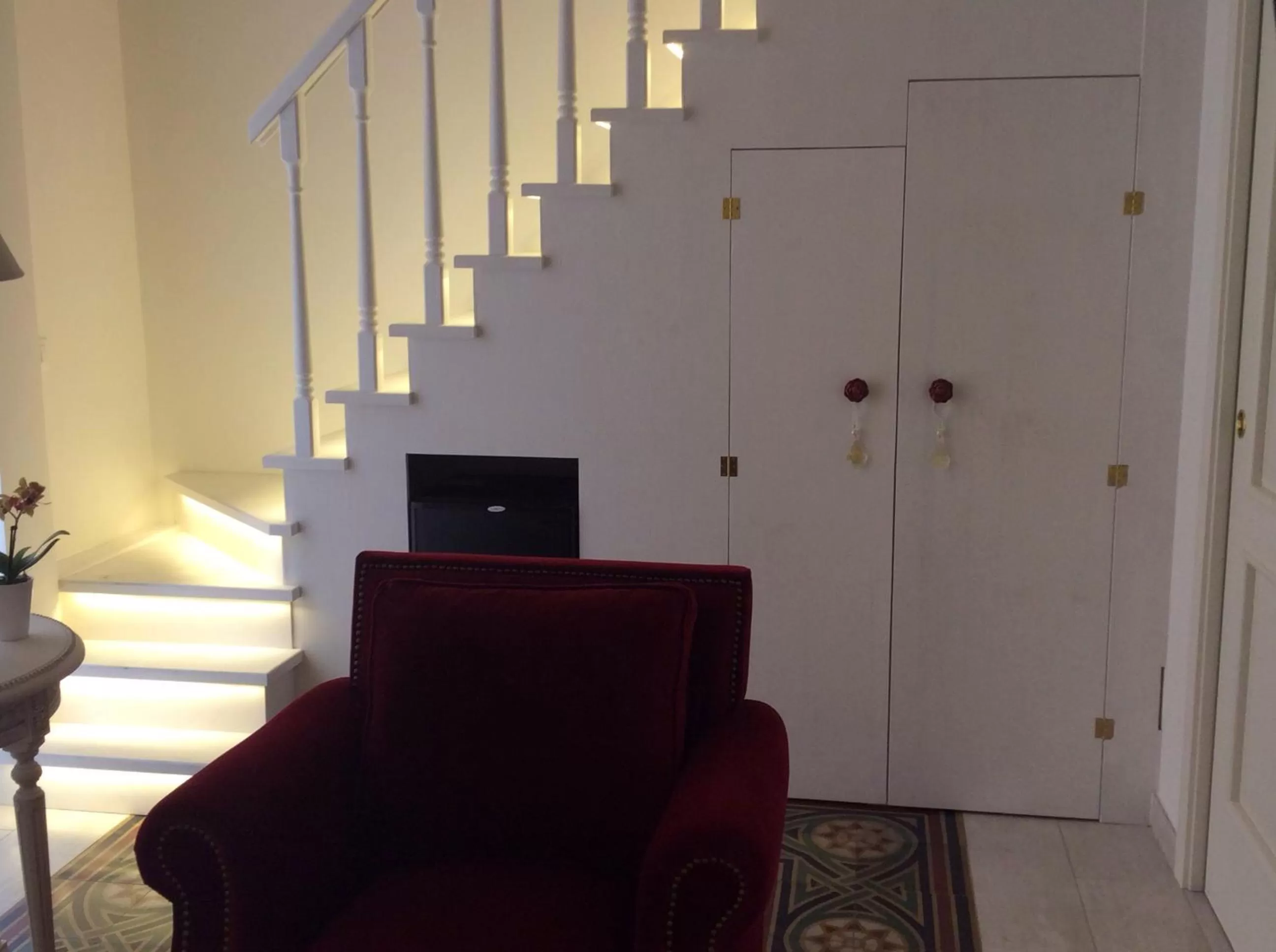 Living room in Suite Le Perle