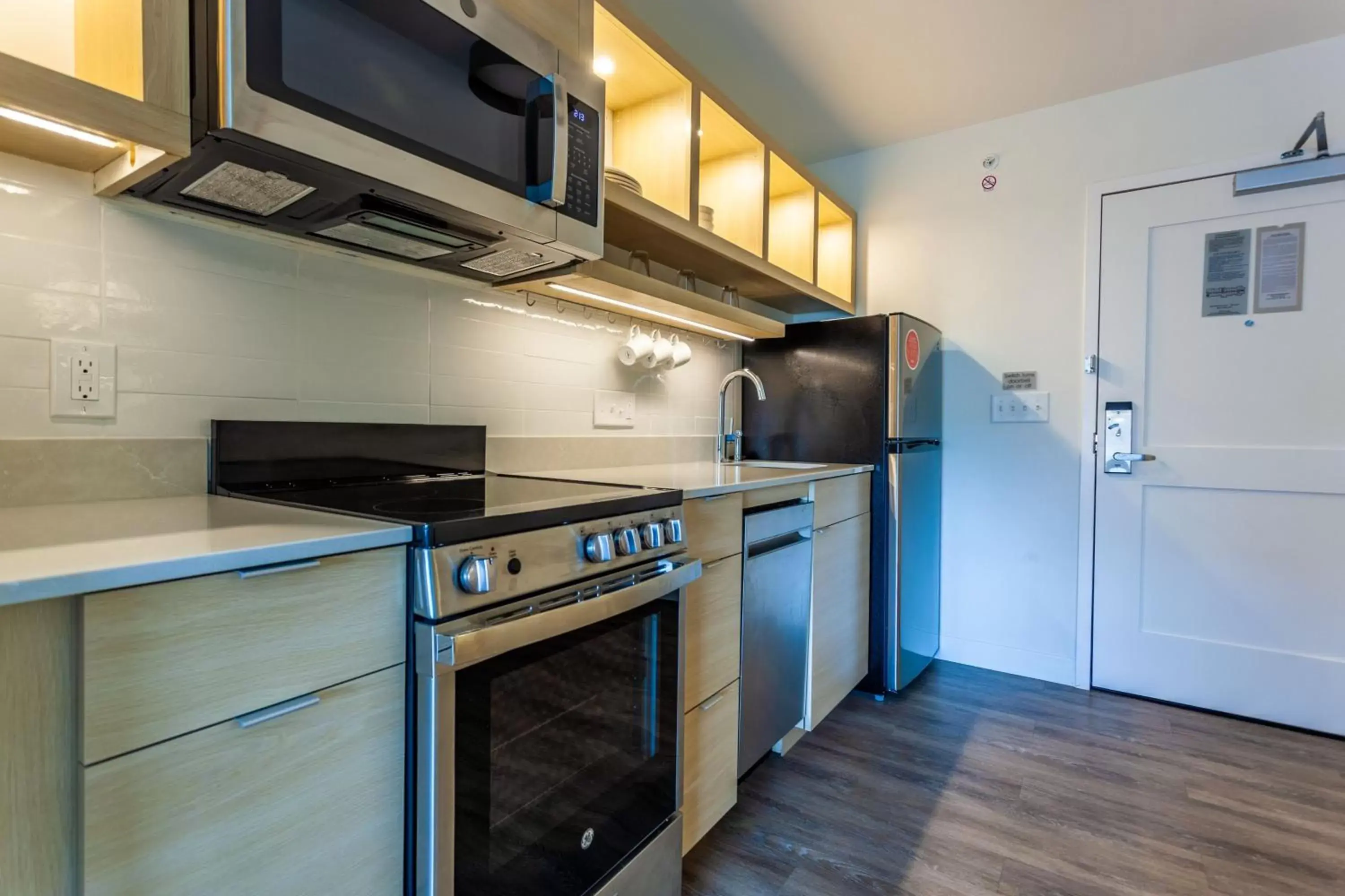 Kitchen or kitchenette, Kitchen/Kitchenette in TownePlace Suites by Marriott Raleigh - University Area