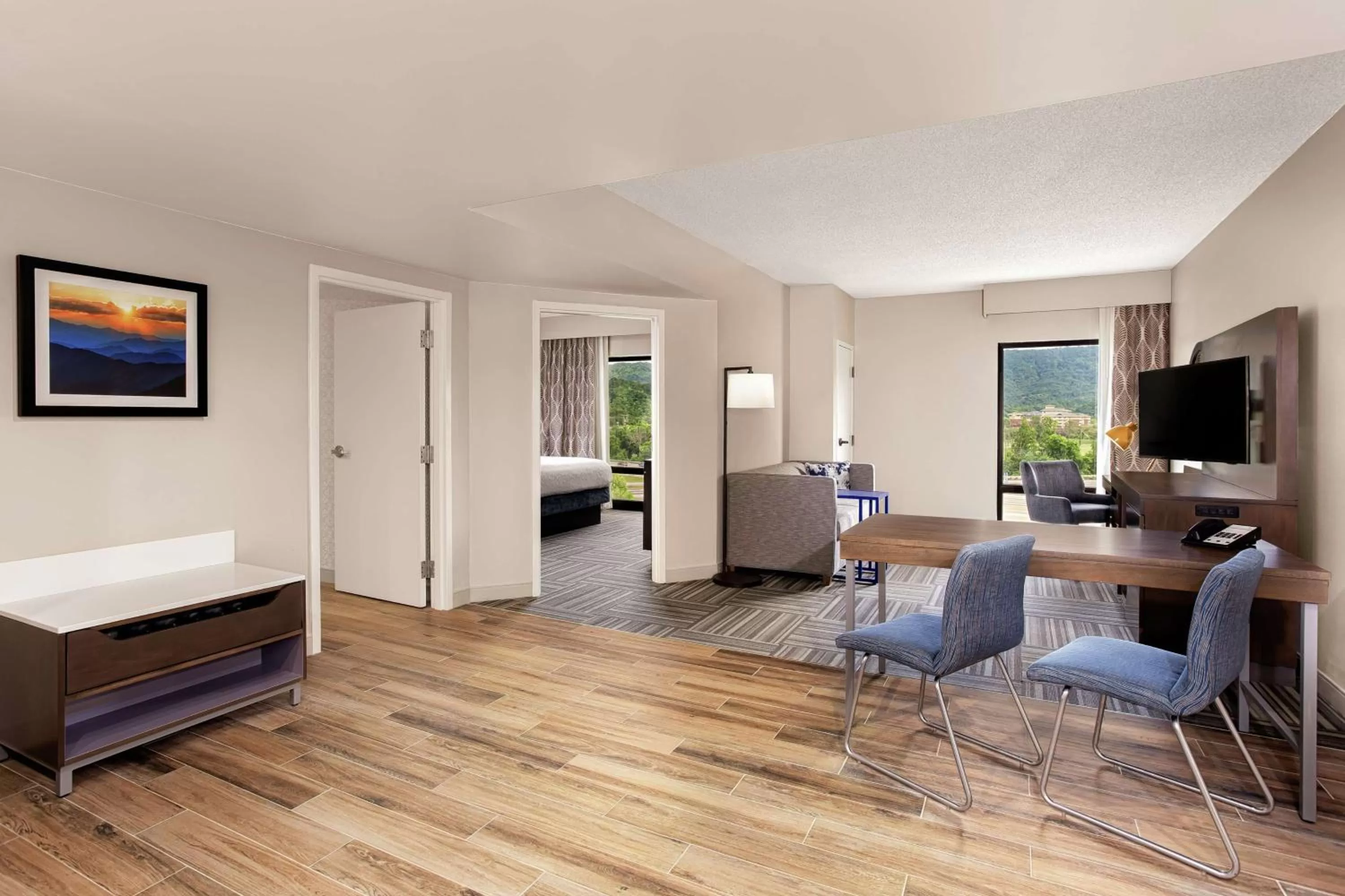 Bedroom in Hampton Inn Kingsport