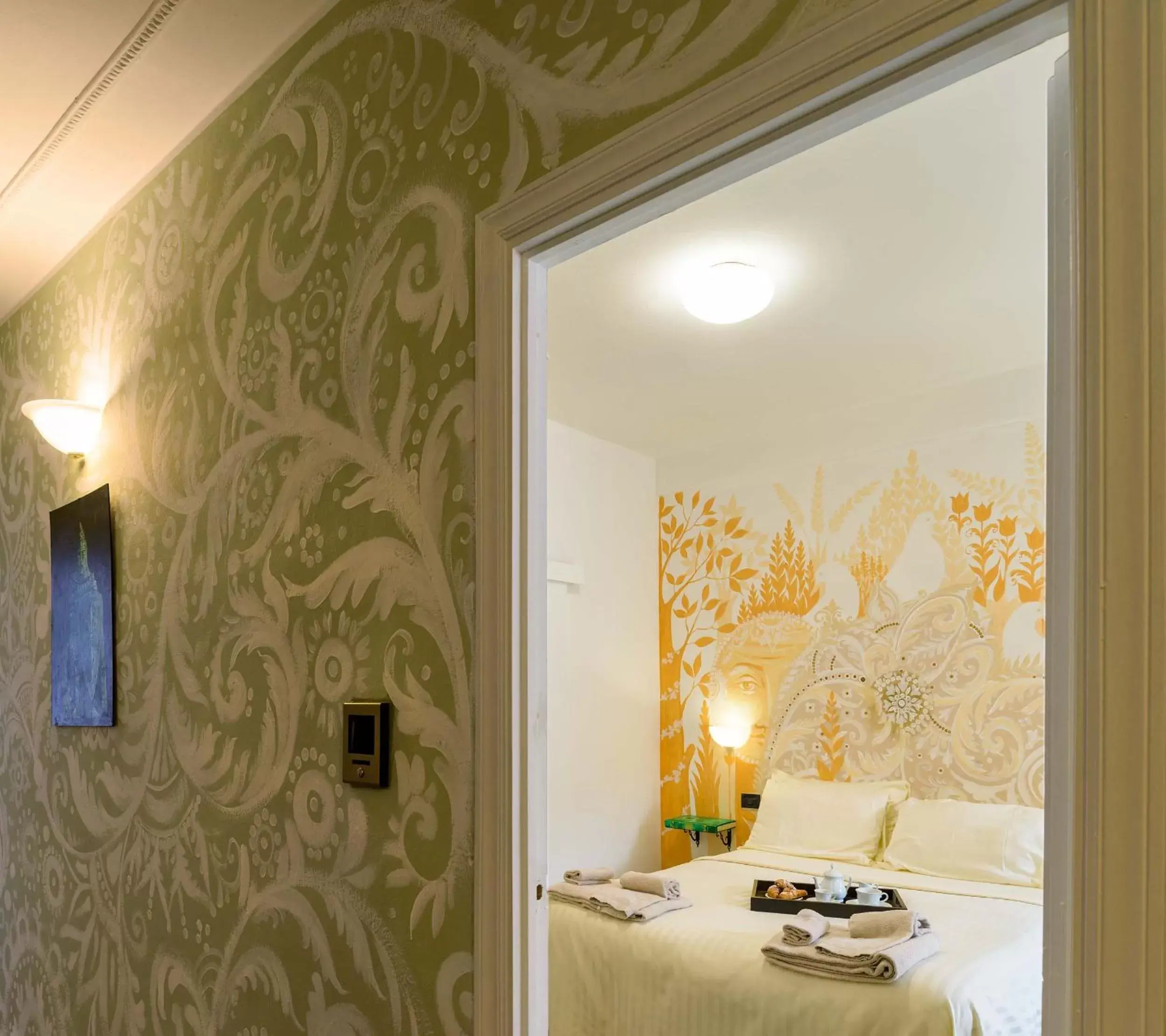 Decorative detail, Bathroom in Hotel San Francesco e il lupo