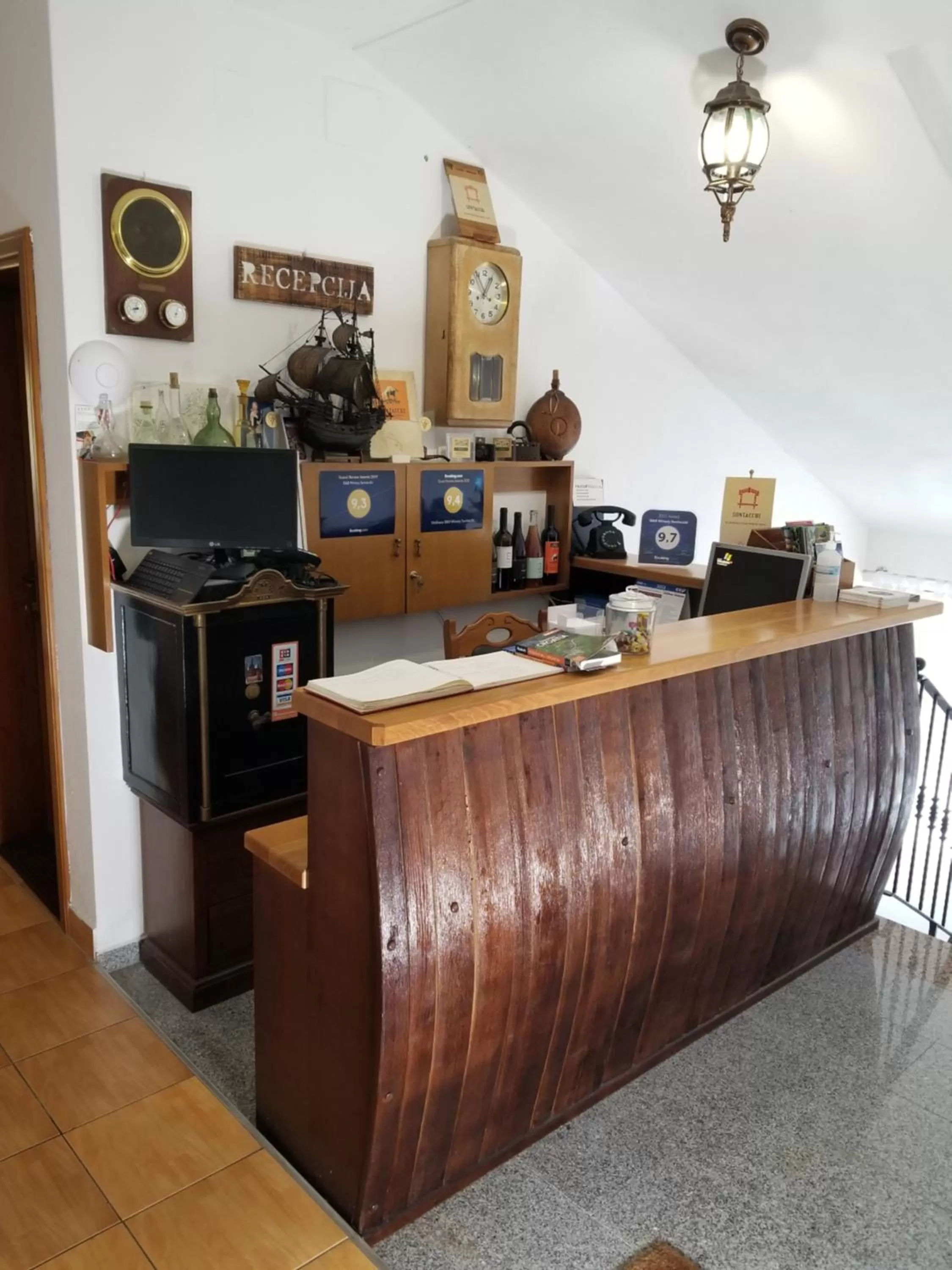 Lobby or reception in Wellness B&B Winery Sontacchi