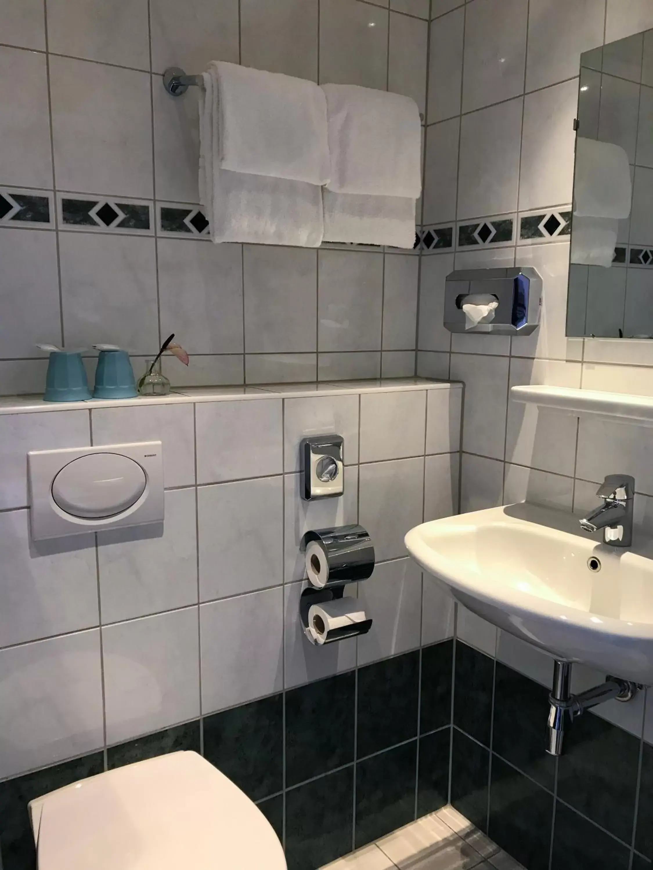 Bathroom in Hotel Luxer