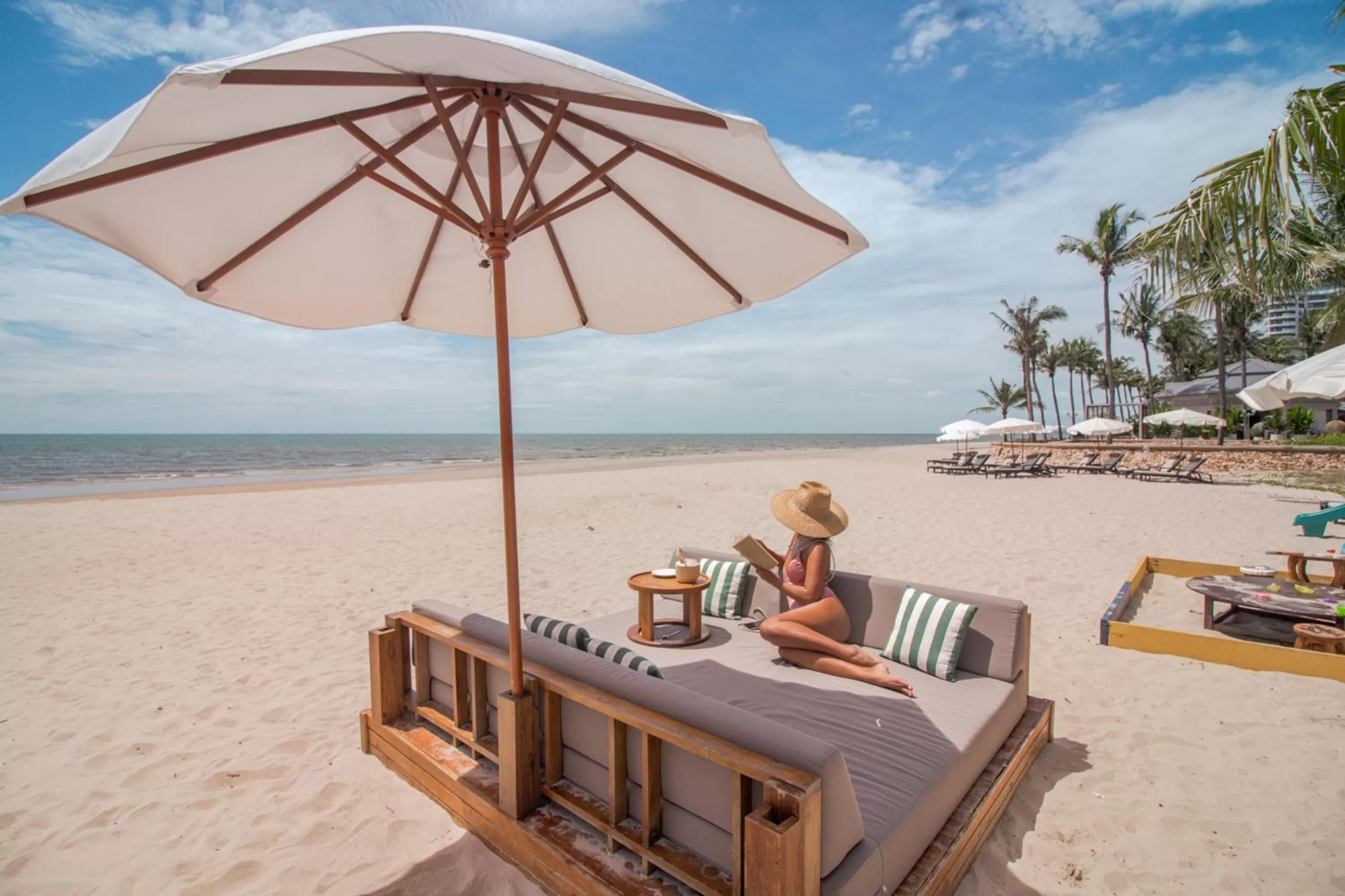 Beach in Dusit Thani Hua Hin