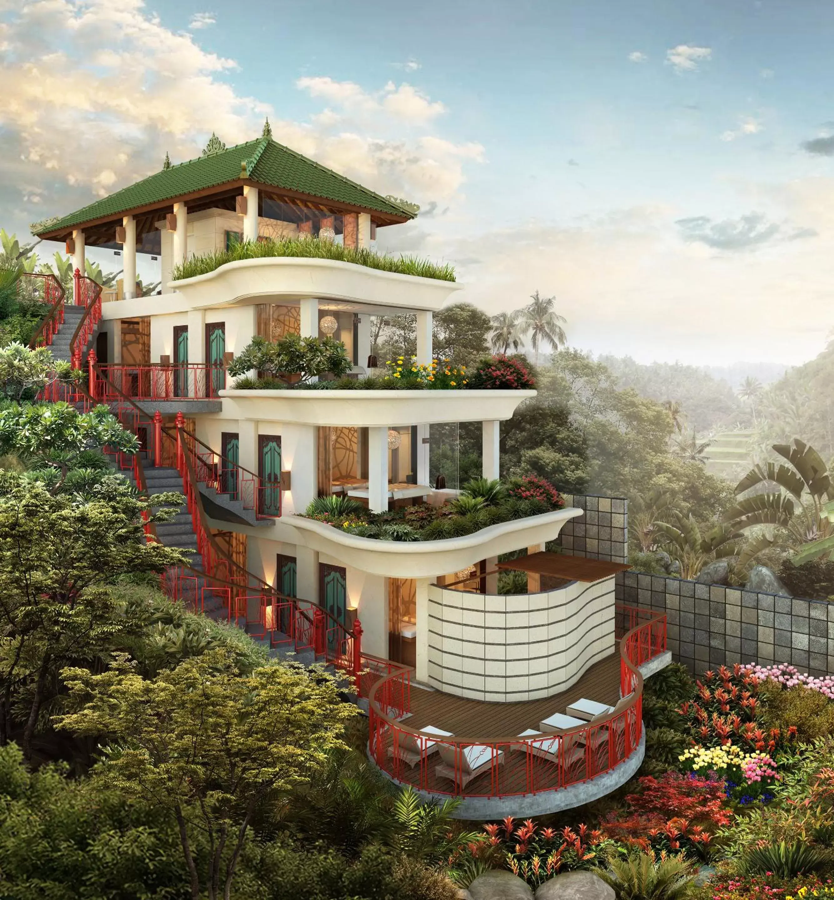 Property building in SereS Springs Resort & Spa, Singakerta Property building in SereS Springs Resort & Spa, Singakerta