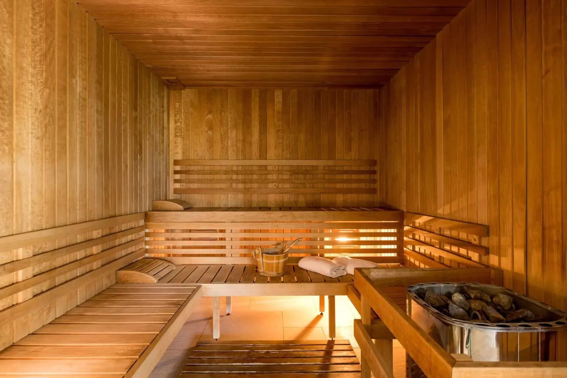 Sauna in Borgo Conde Wine Resort