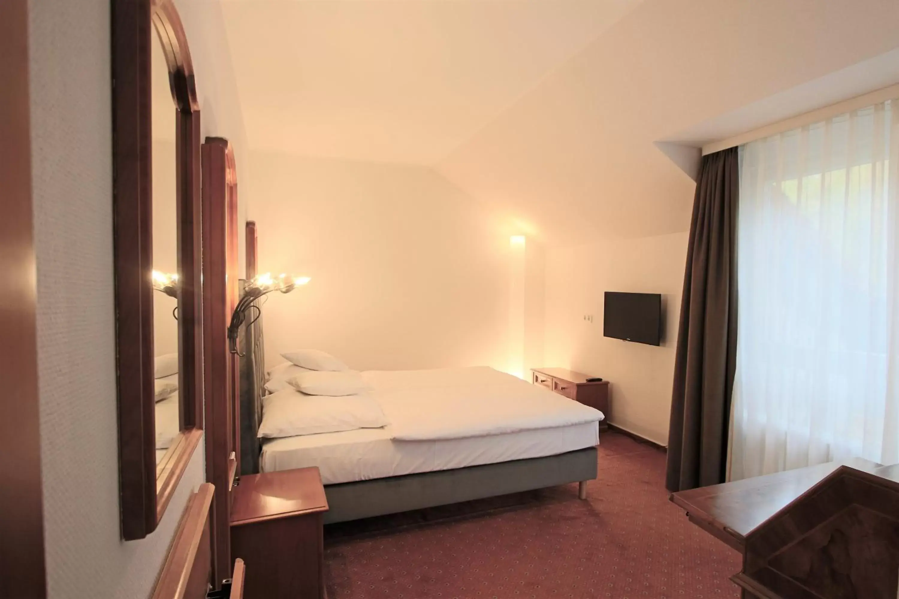 Comfort Double Room - single occupancy in Hardtwald Hotel Comfort Double Room - single occupancy in Hardtwald Hotel