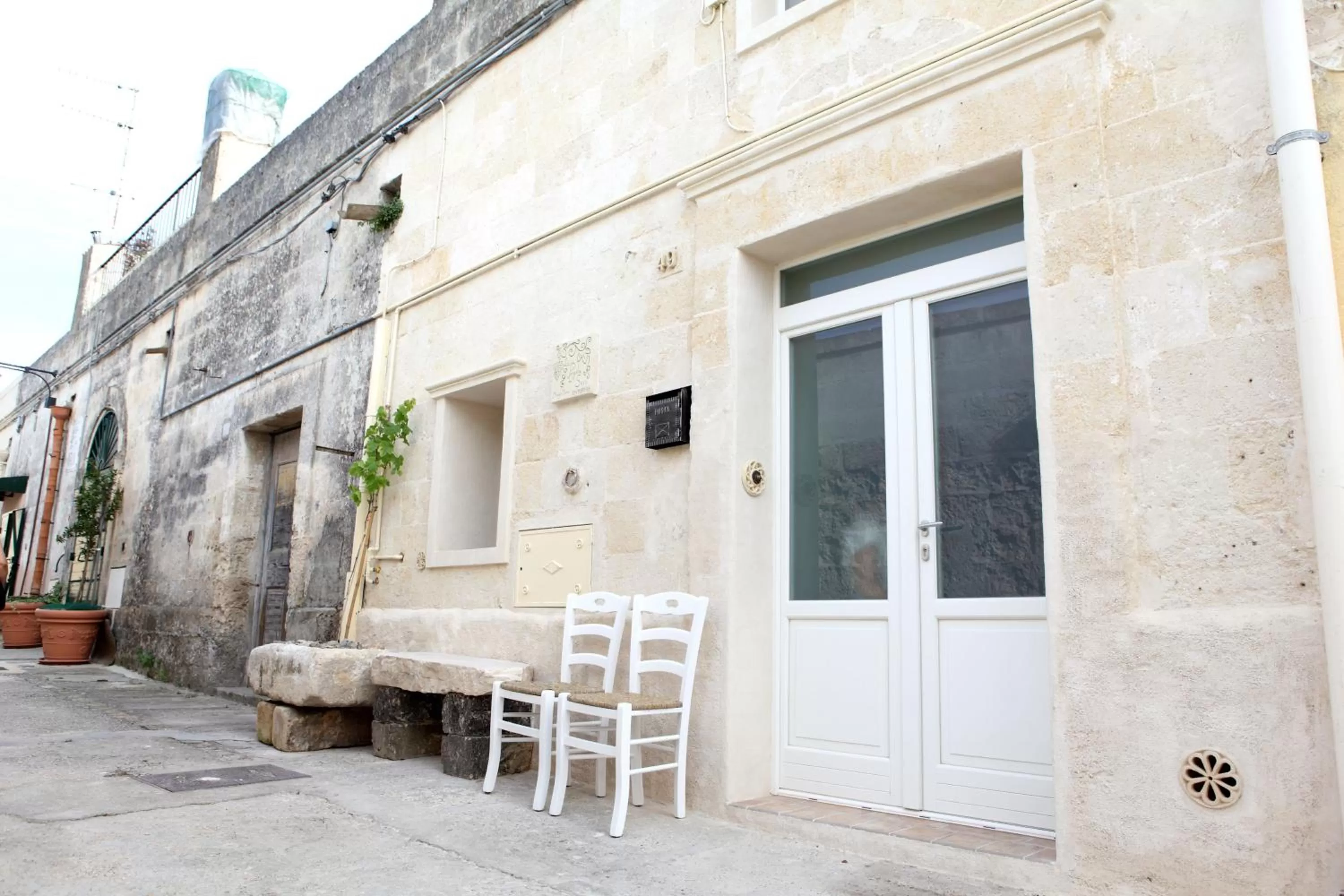 Facade/entrance in La Pergola ai Sassi