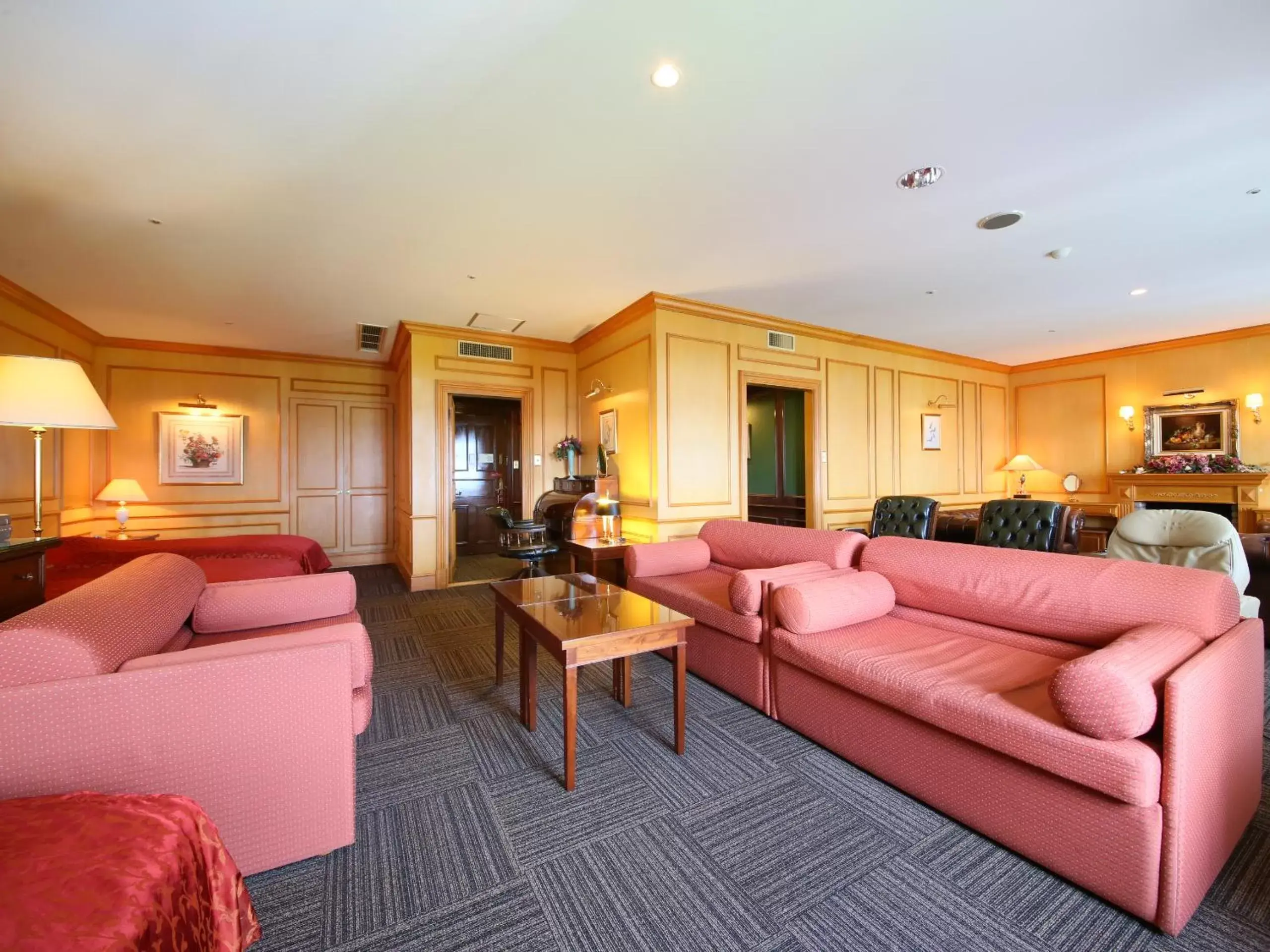 Photo of the whole room, Seating Area in Wellness Forest Nasu