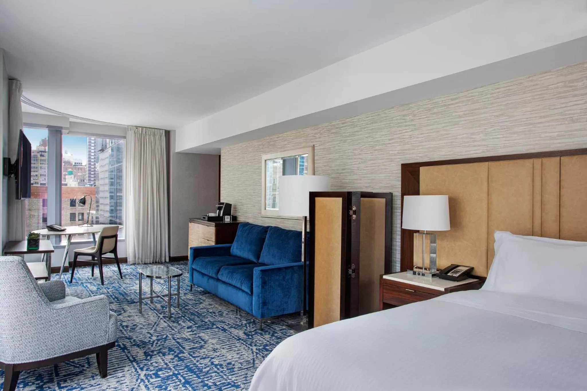 Photo of the whole room, Bed in InterContinental New York Times Square by IHG