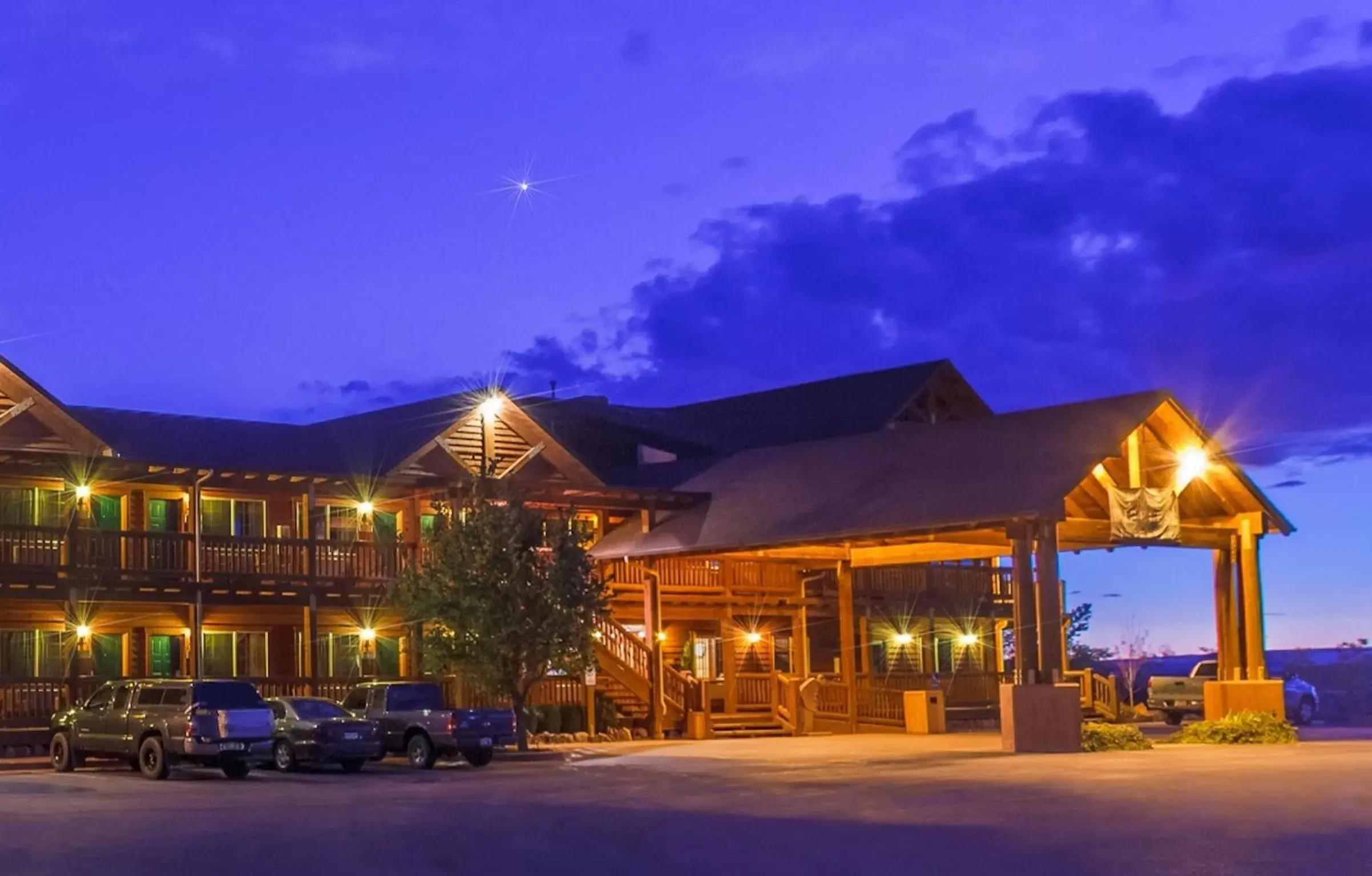 Facade/entrance, Property Building in Desert Rose Resort & Cabins