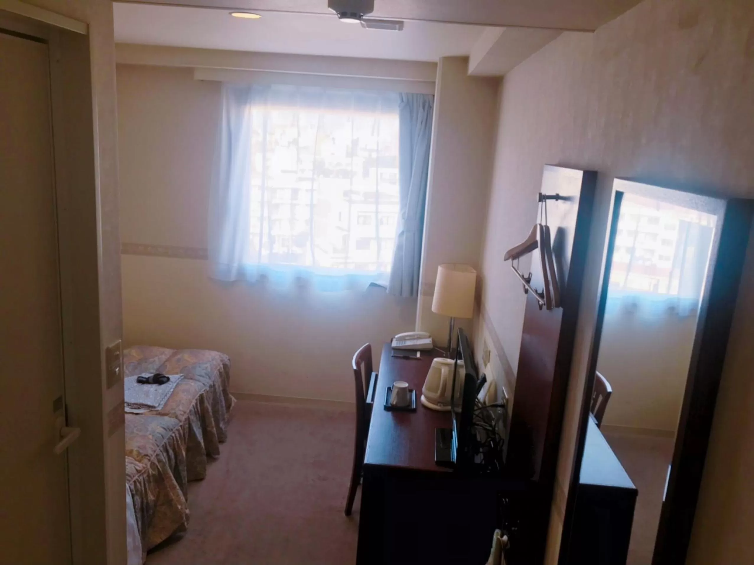 Photo of the whole room, Bed in Kagoshima Daiichi Hotel Kishaba