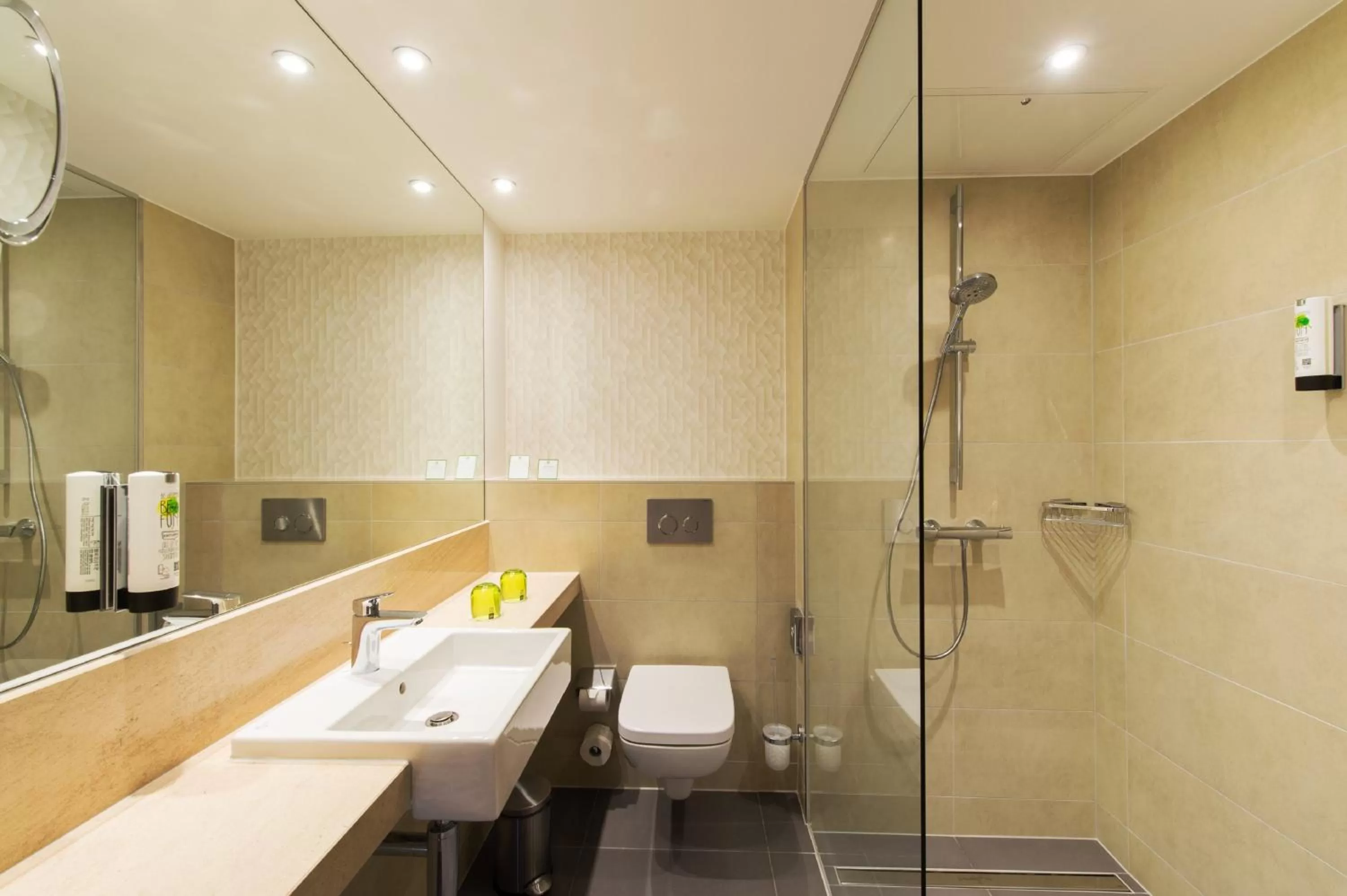 Bathroom in Holiday Inn Frankfurt Airport by IHG
