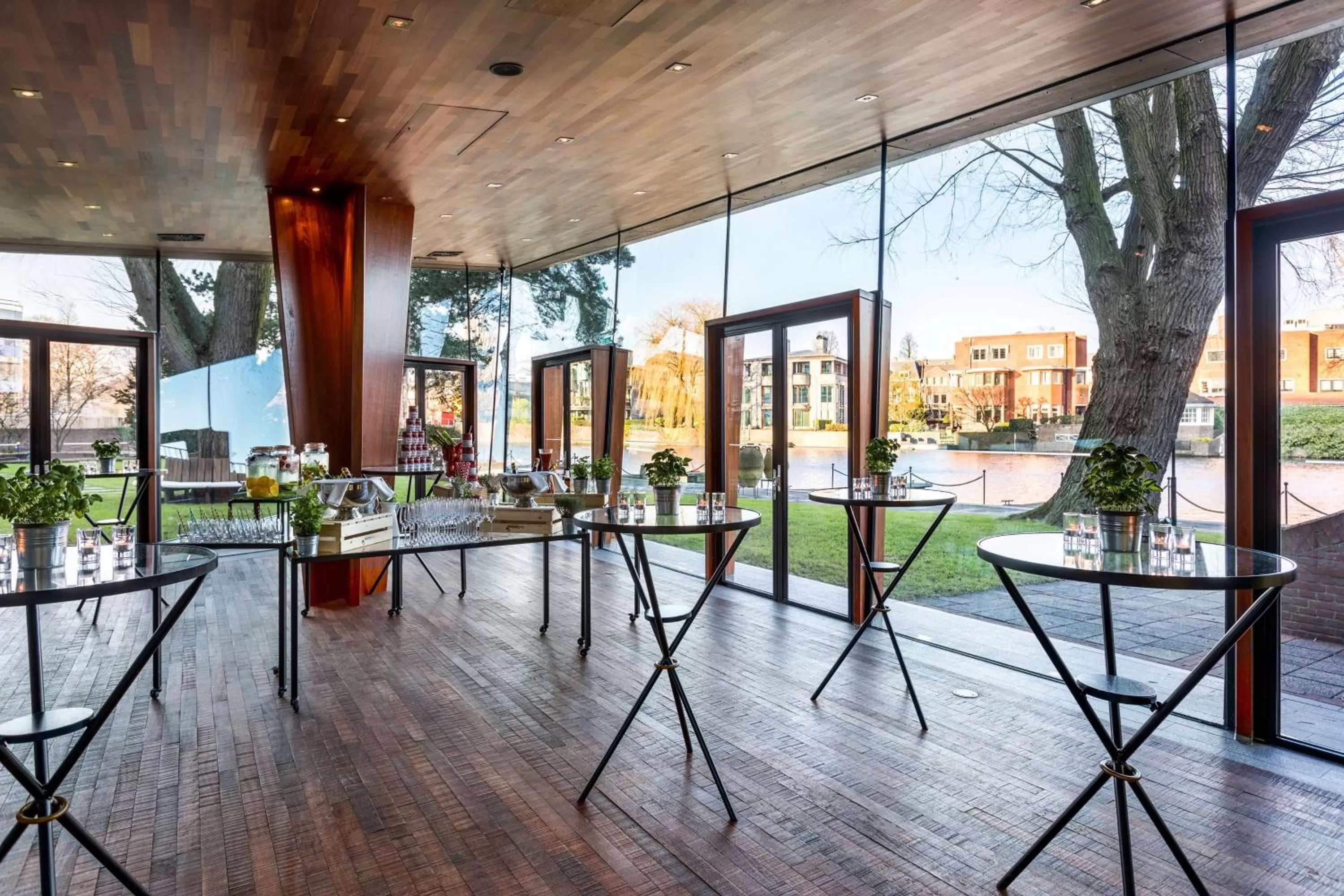 Lobby or reception in Hilton Amsterdam