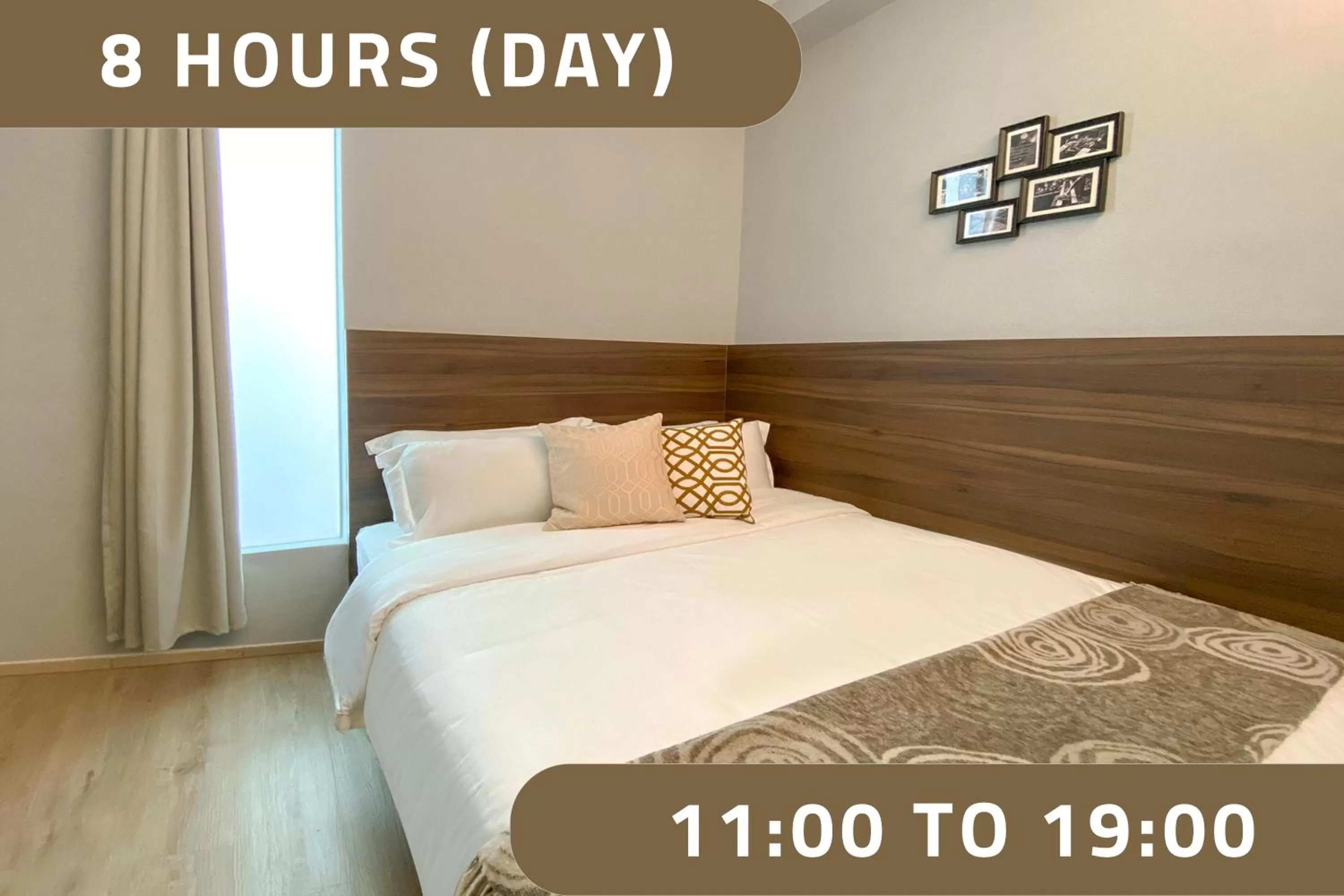 Bed in ST Signature Bugis Beach, DAYUSE, 8-9 Hours, check in 8AM or 11AM