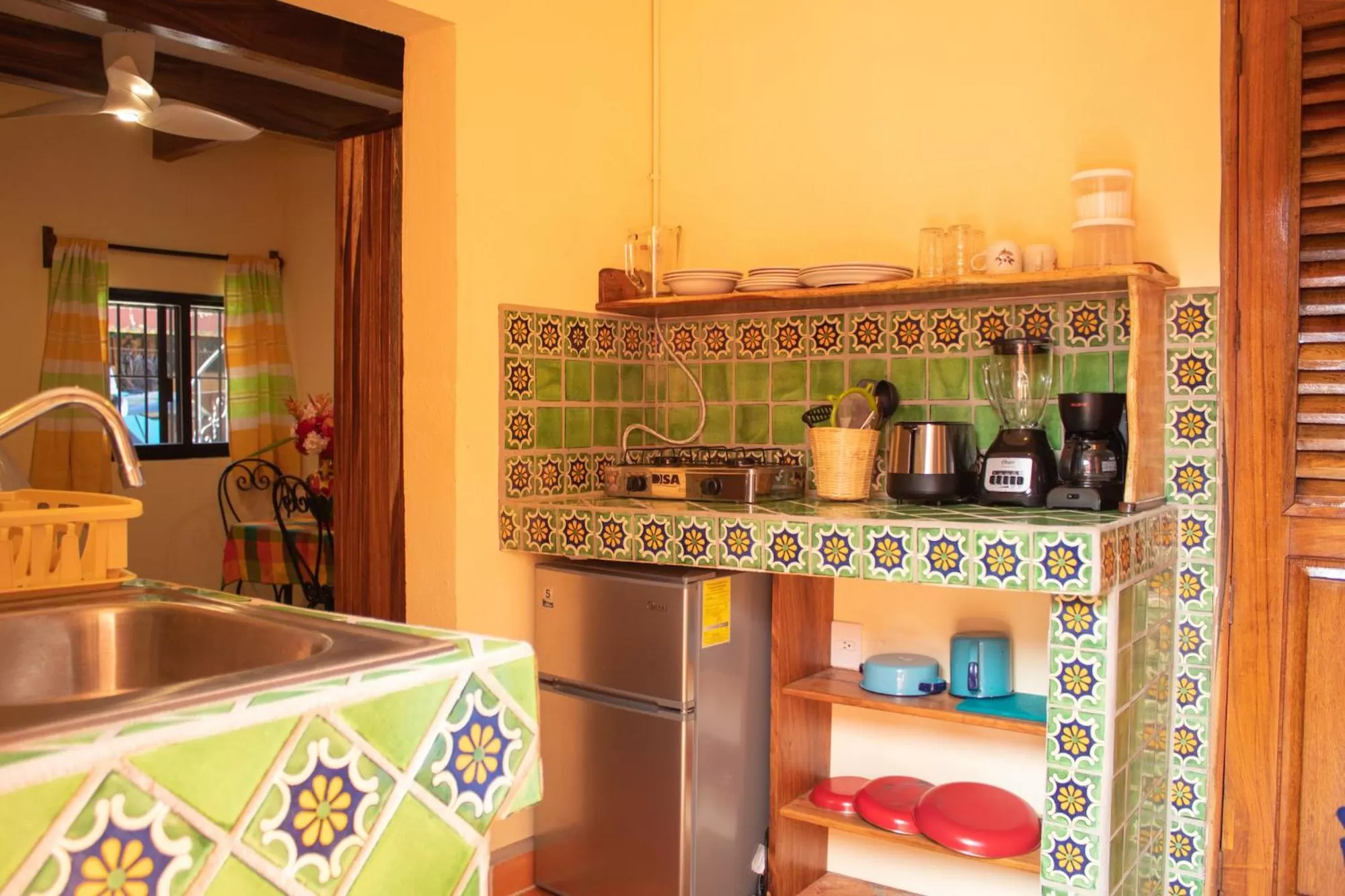 Kitchen or kitchenette in Hotel Casamar Suites