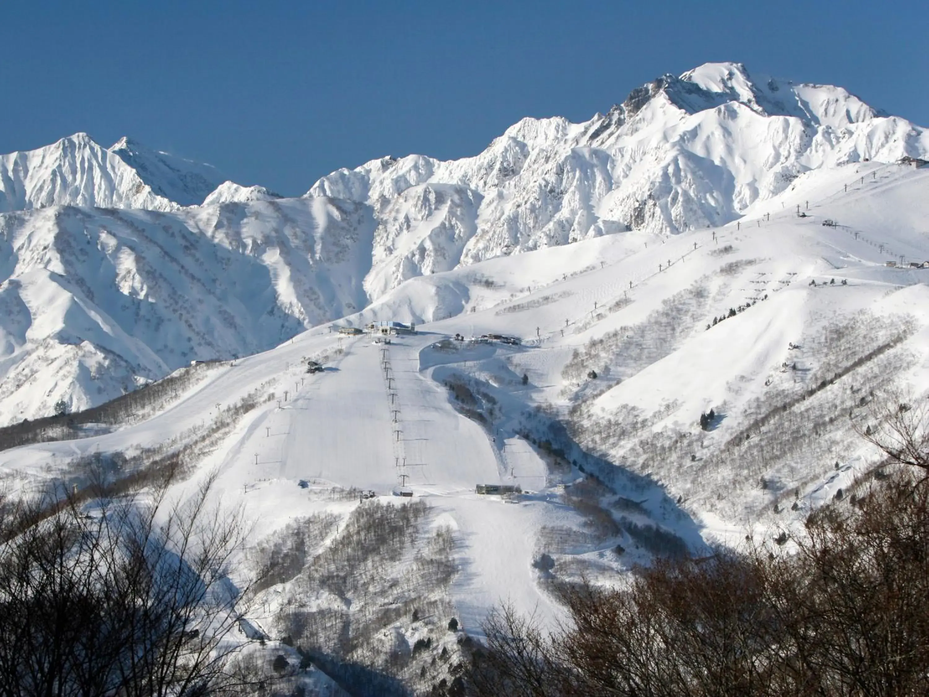 Natural landscape, Winter in Hakuba Resort Hotel La Neige Higashikan