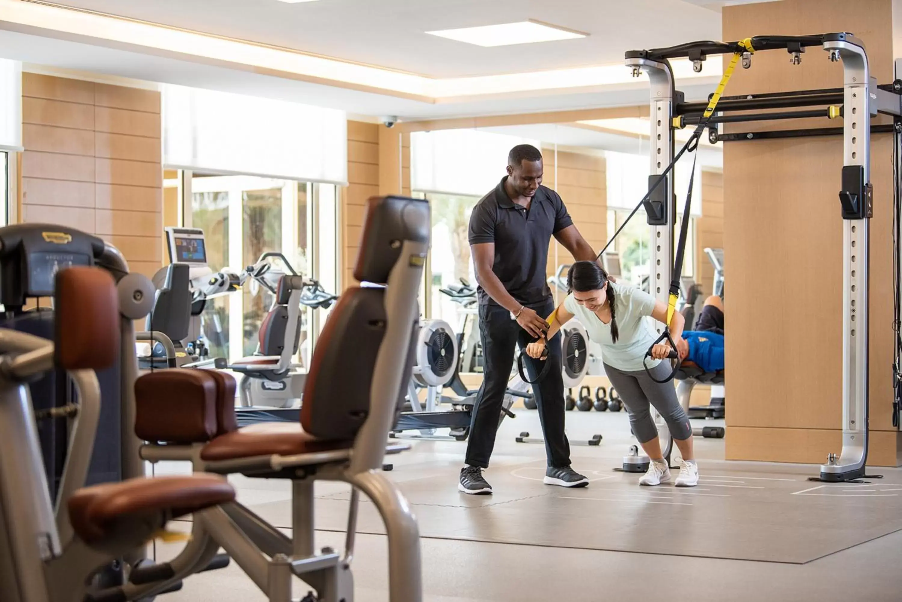 Spa and wellness centre/facilities, Fitness Center/Facilities in InterContinental Doha Beach & Spa, an IHG Hotel