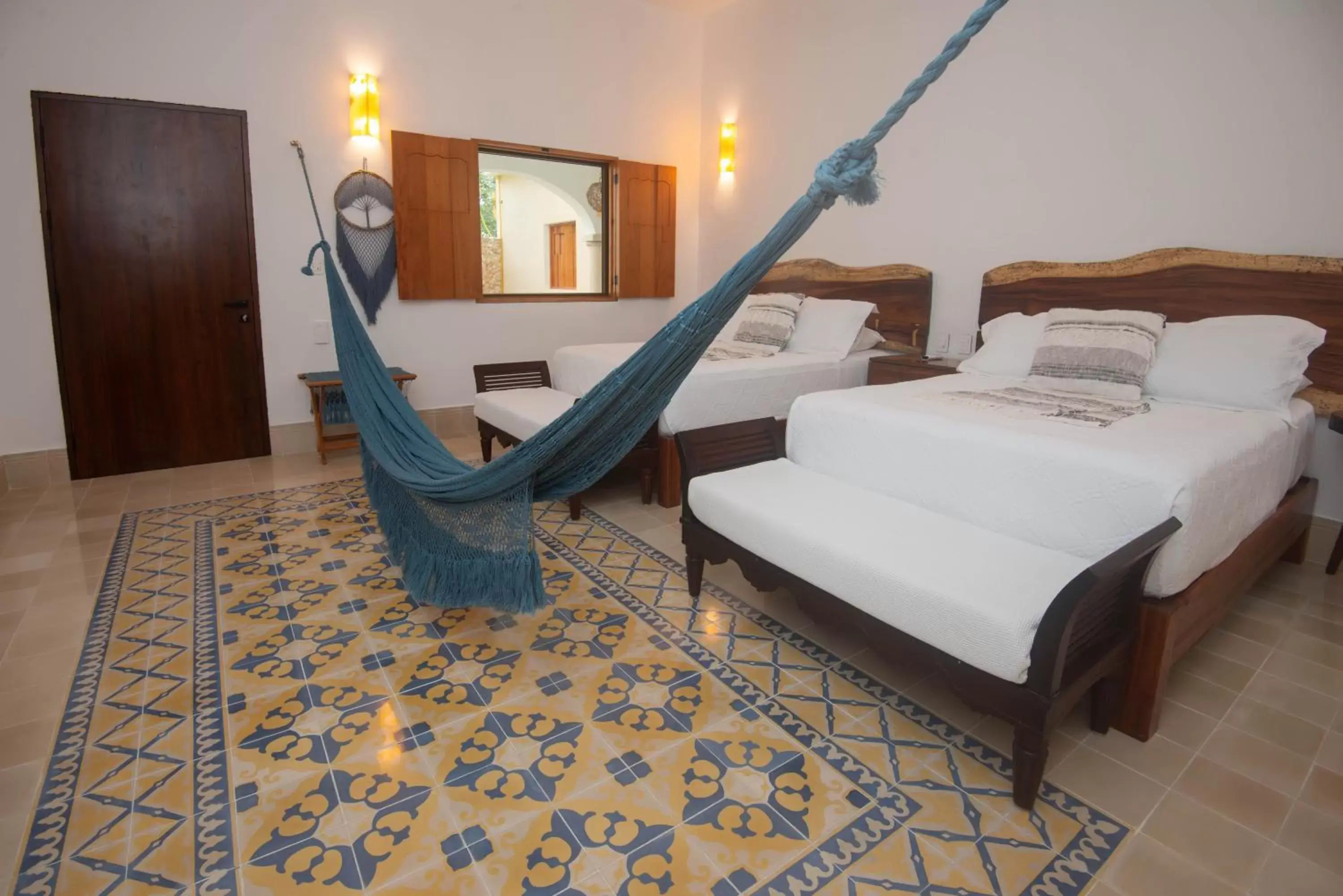 Bedroom, Bed in Hotel Posada San Juan