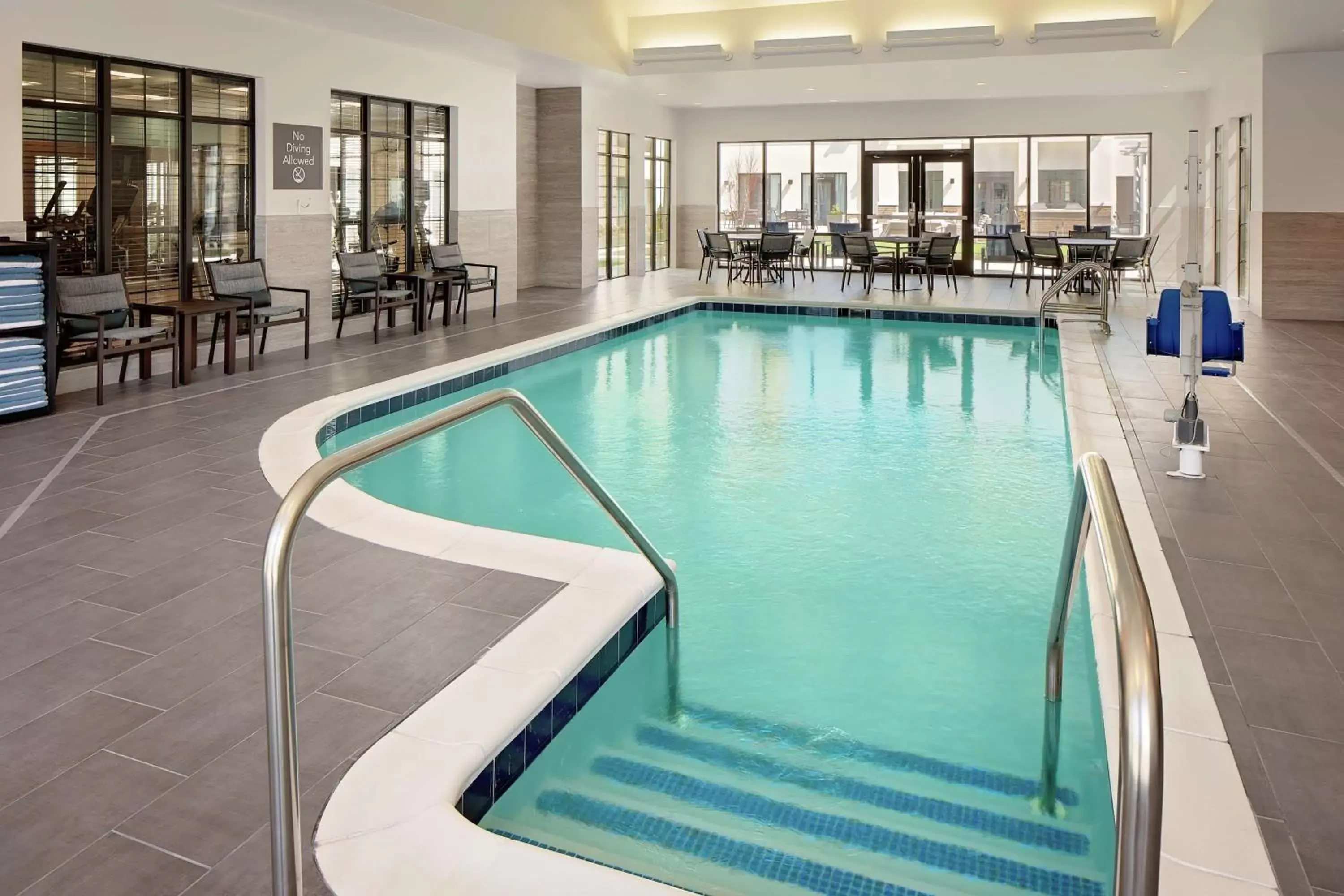 Swimming Pool in Homewood Suites By Hilton Ronkonkoma