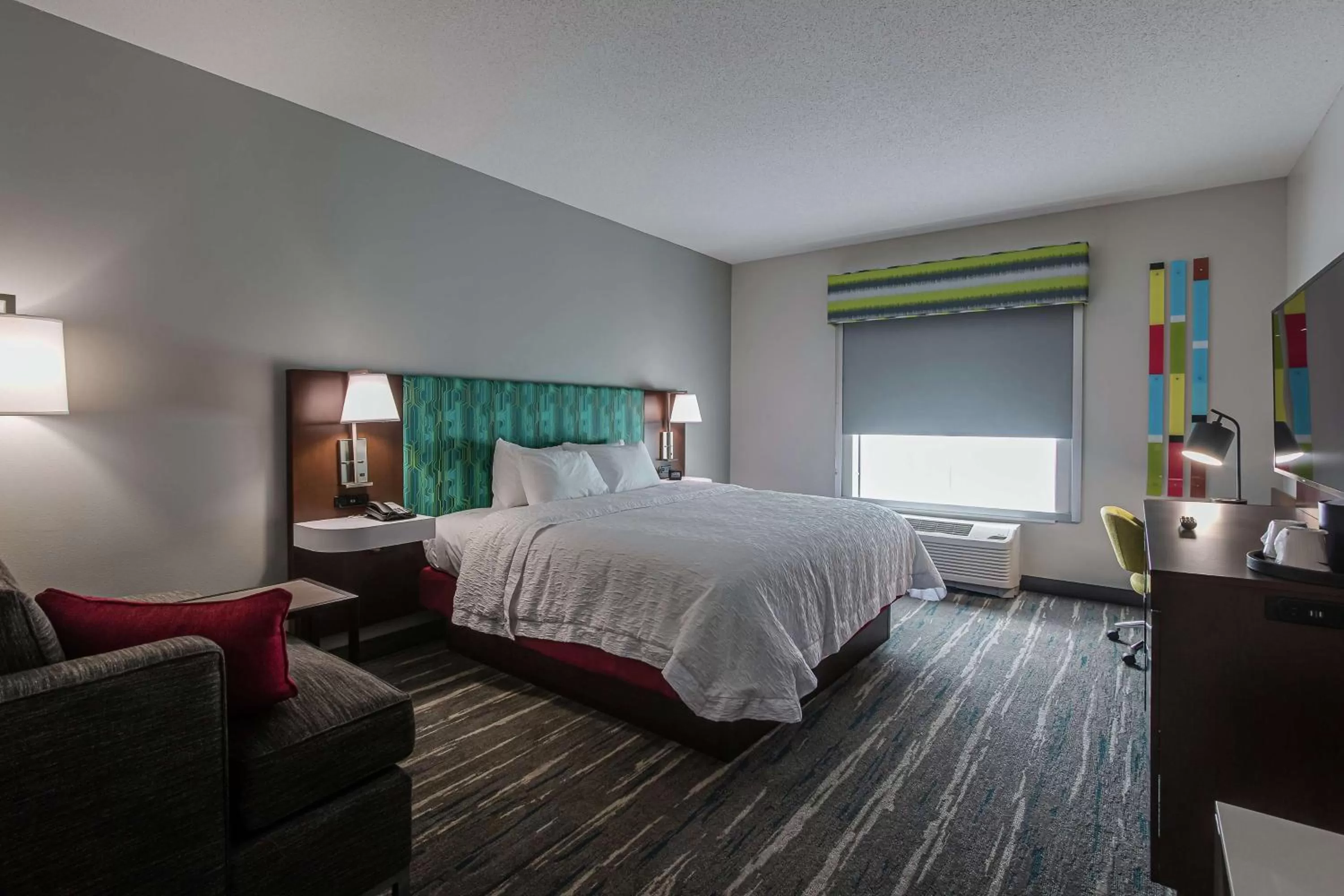 Bedroom, Bed in Hampton Inn Oak Grove Fort Campbell