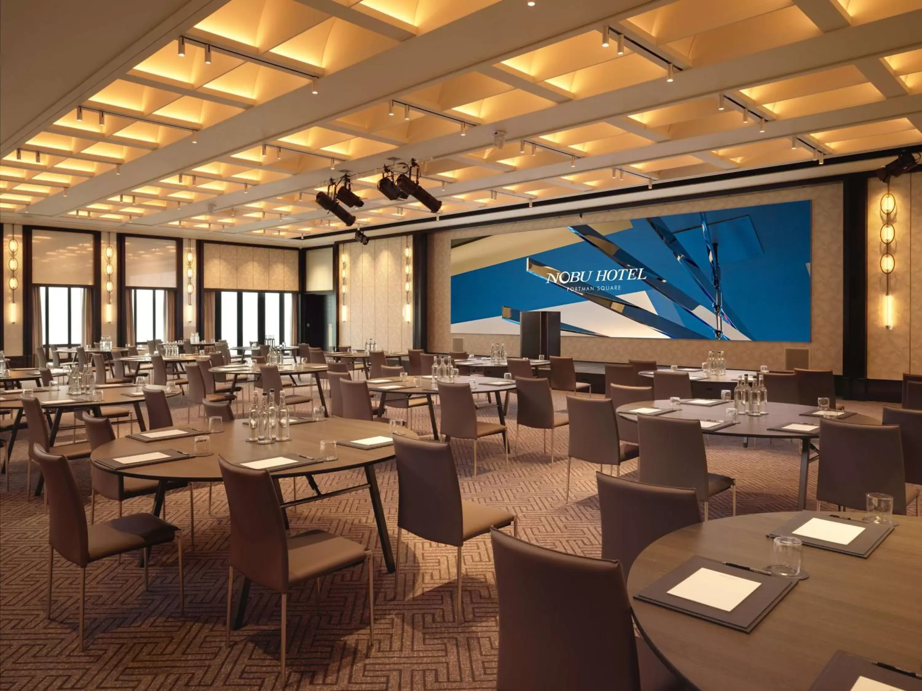 Meeting/conference room, Restaurant/Places to Eat in Nobu Hotel London Portman Square