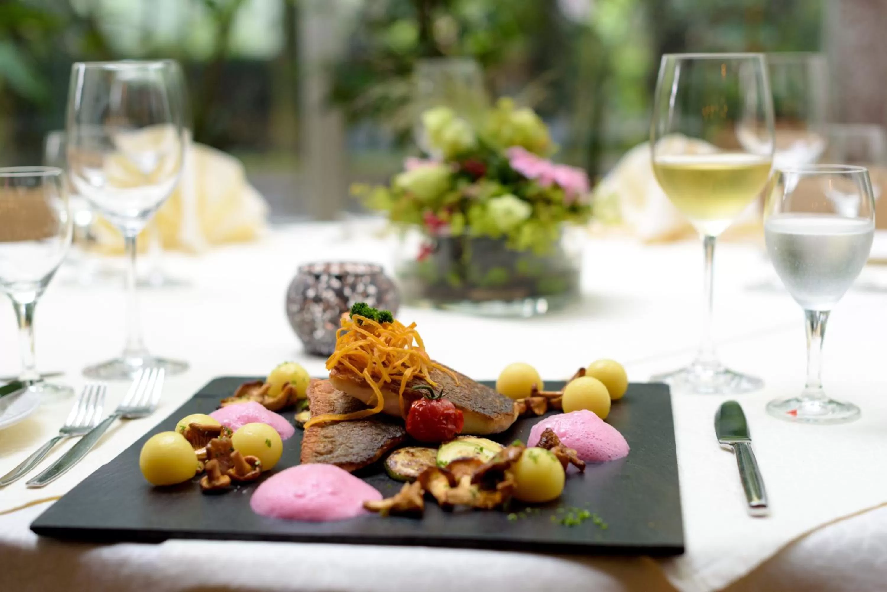 Restaurant/places to eat in Lindenhof Hotel Tepe