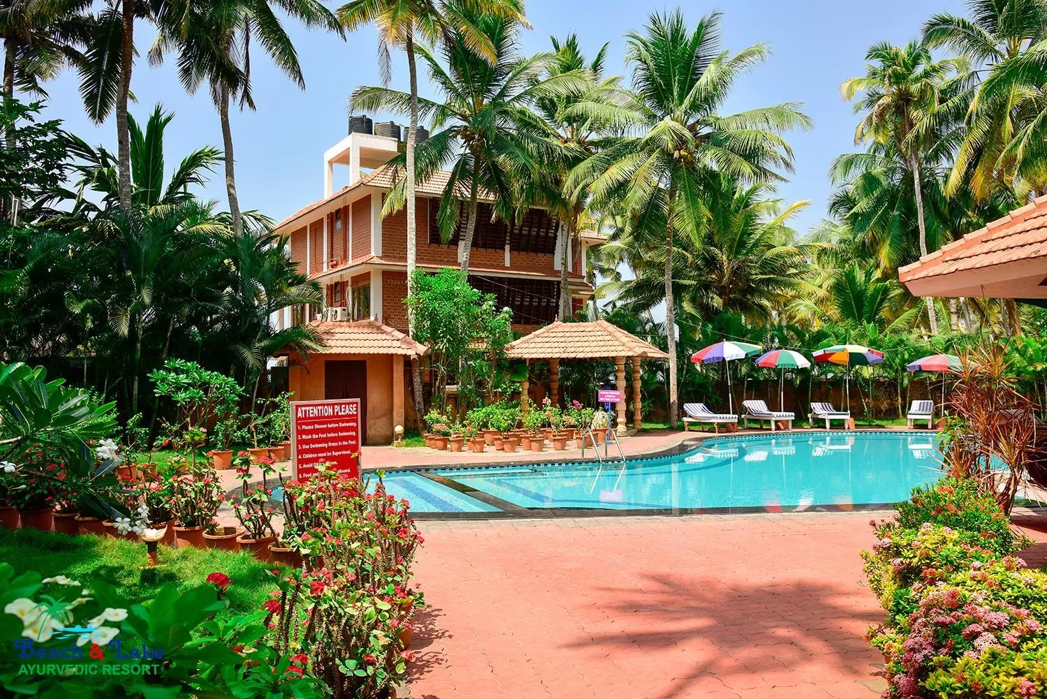 Property building in Beach and Lake Ayurvedic Resort, Kovalam