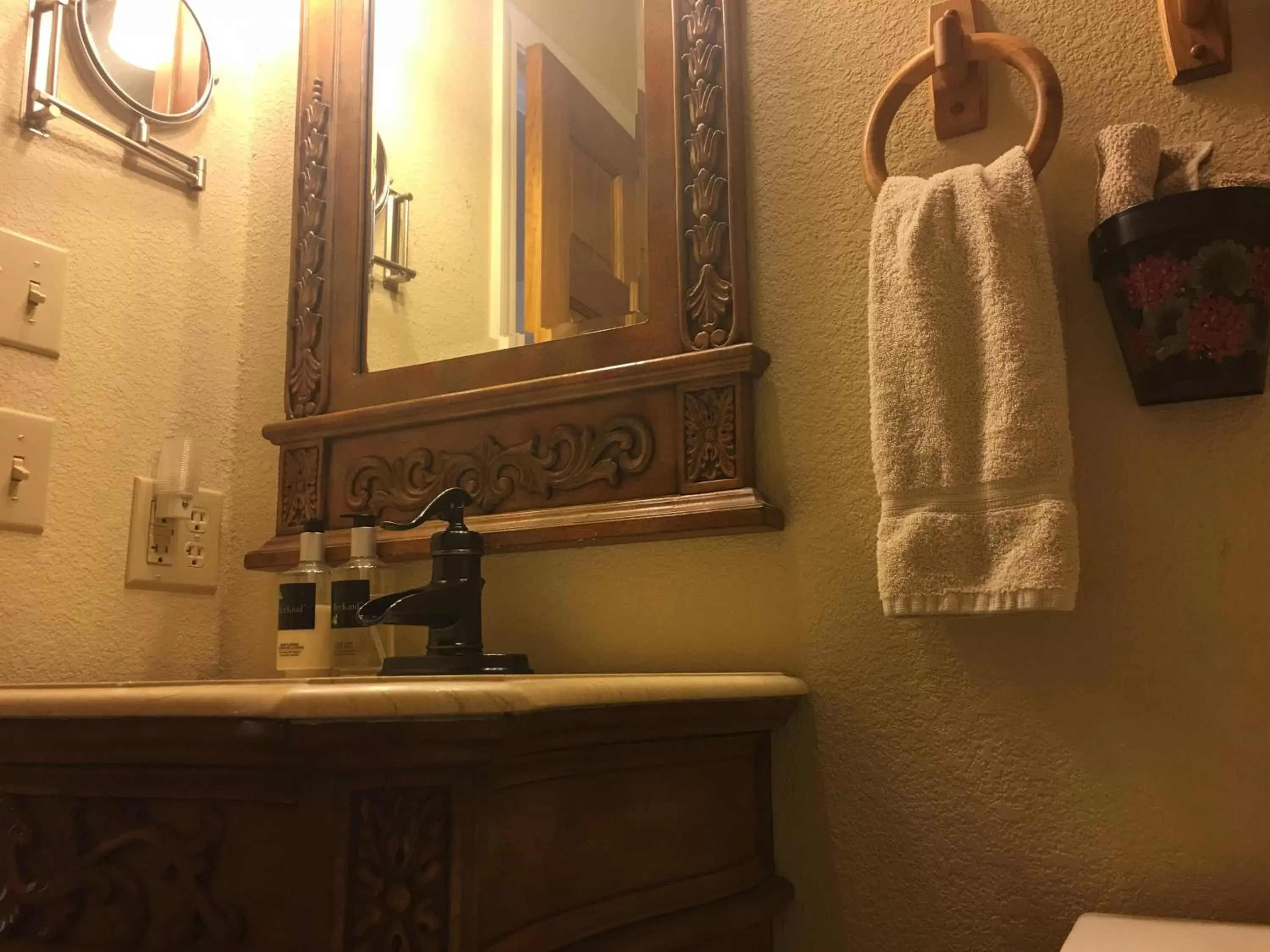 Bathroom in All Seasons Inn