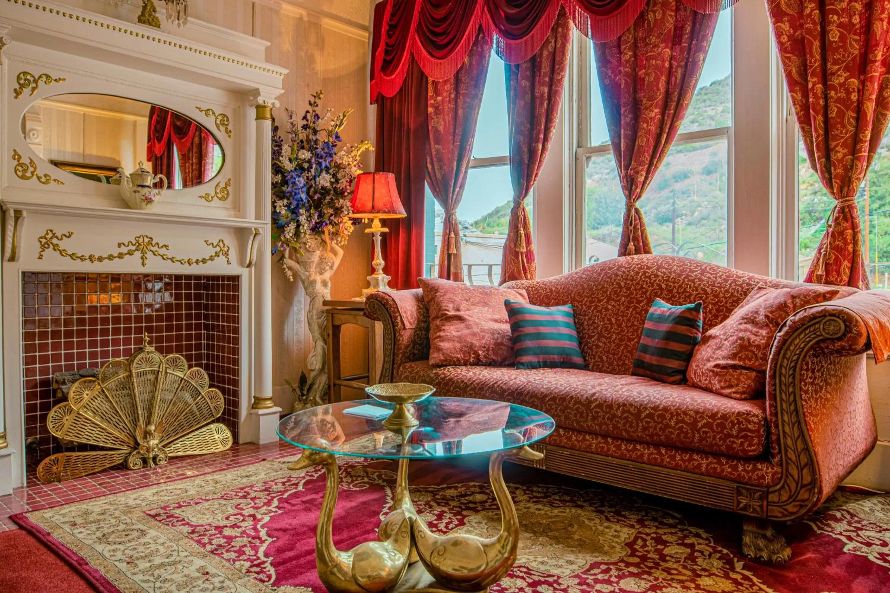 Seating Area in Bisbee Grand Hotel