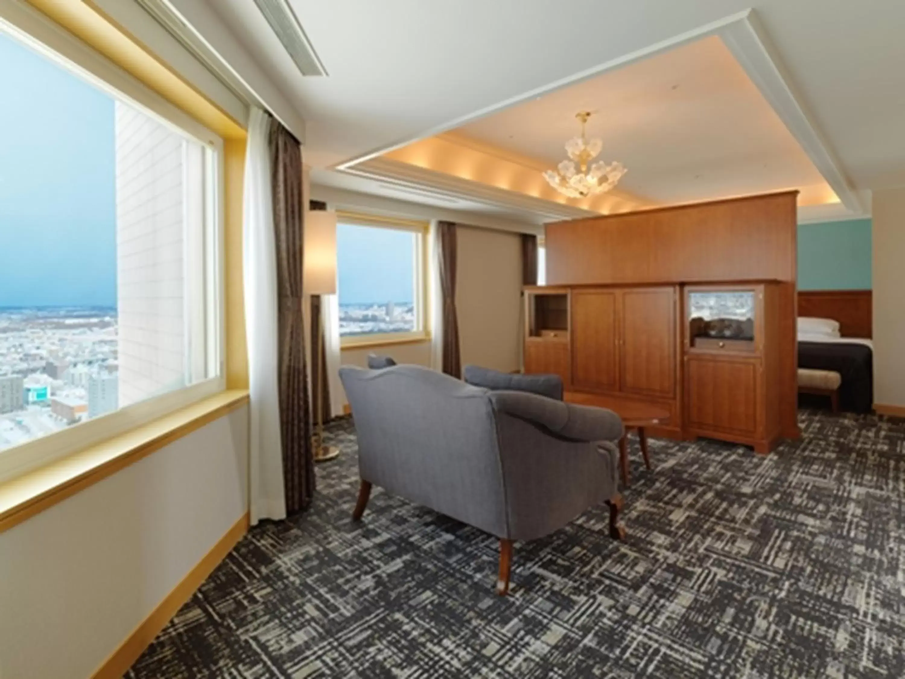 Living room, Seating Area in Hotel Emisia Sapporo