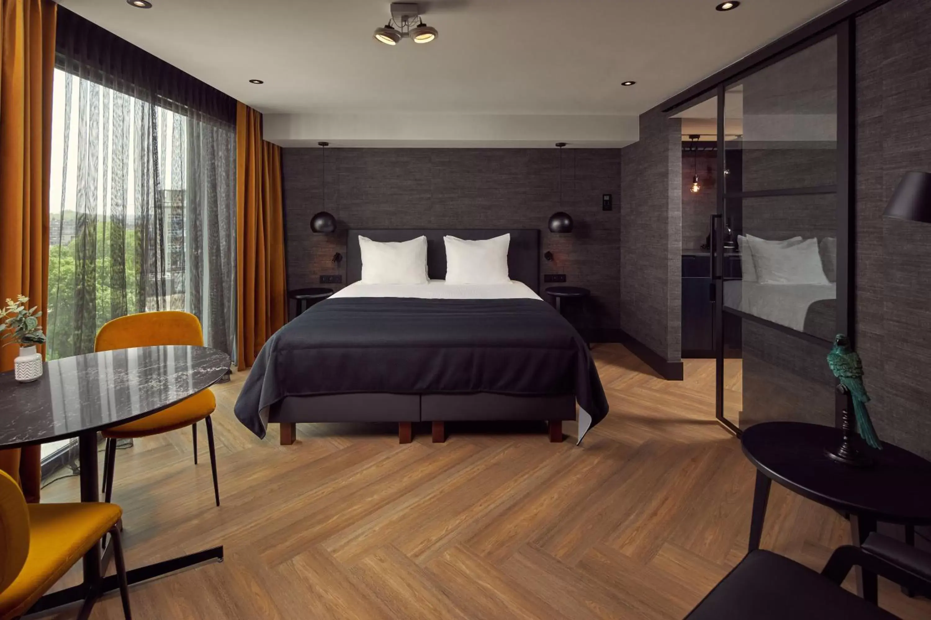 Bed in Van der Valk Hotel Antwerpen