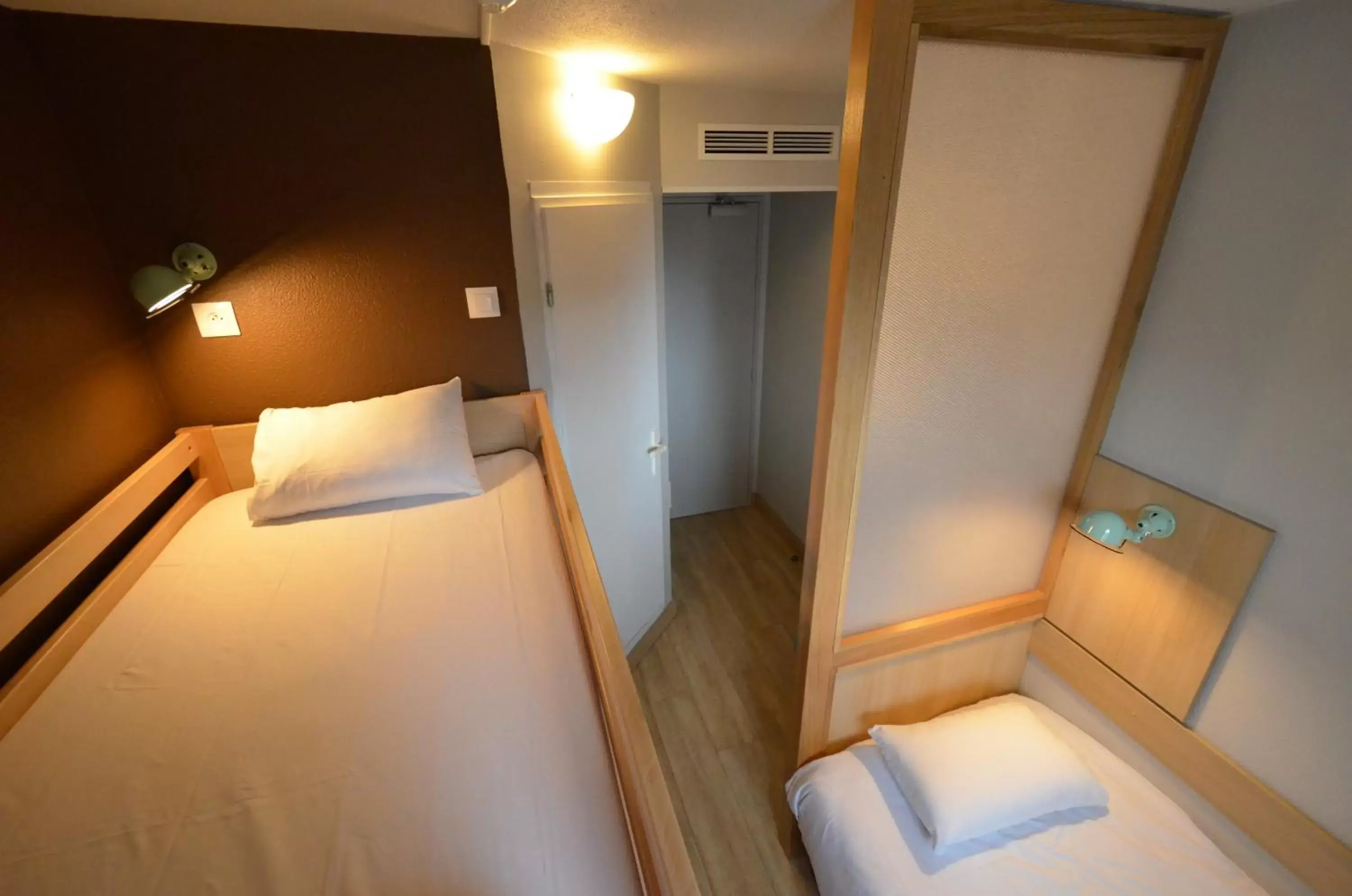 Bed in Hotel Reseda