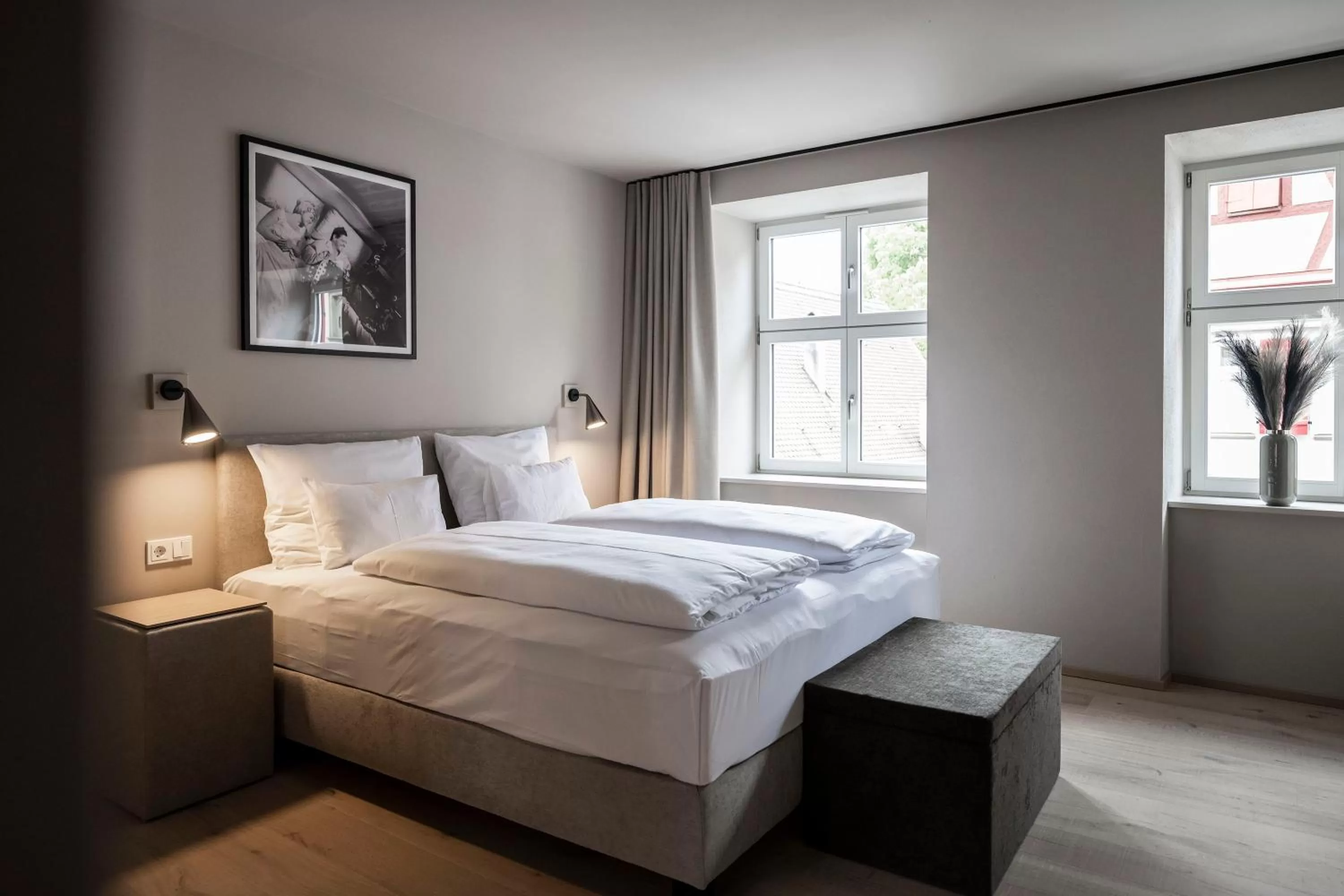 Bedroom, Bed in HOTEL & SPA Goldene Rose