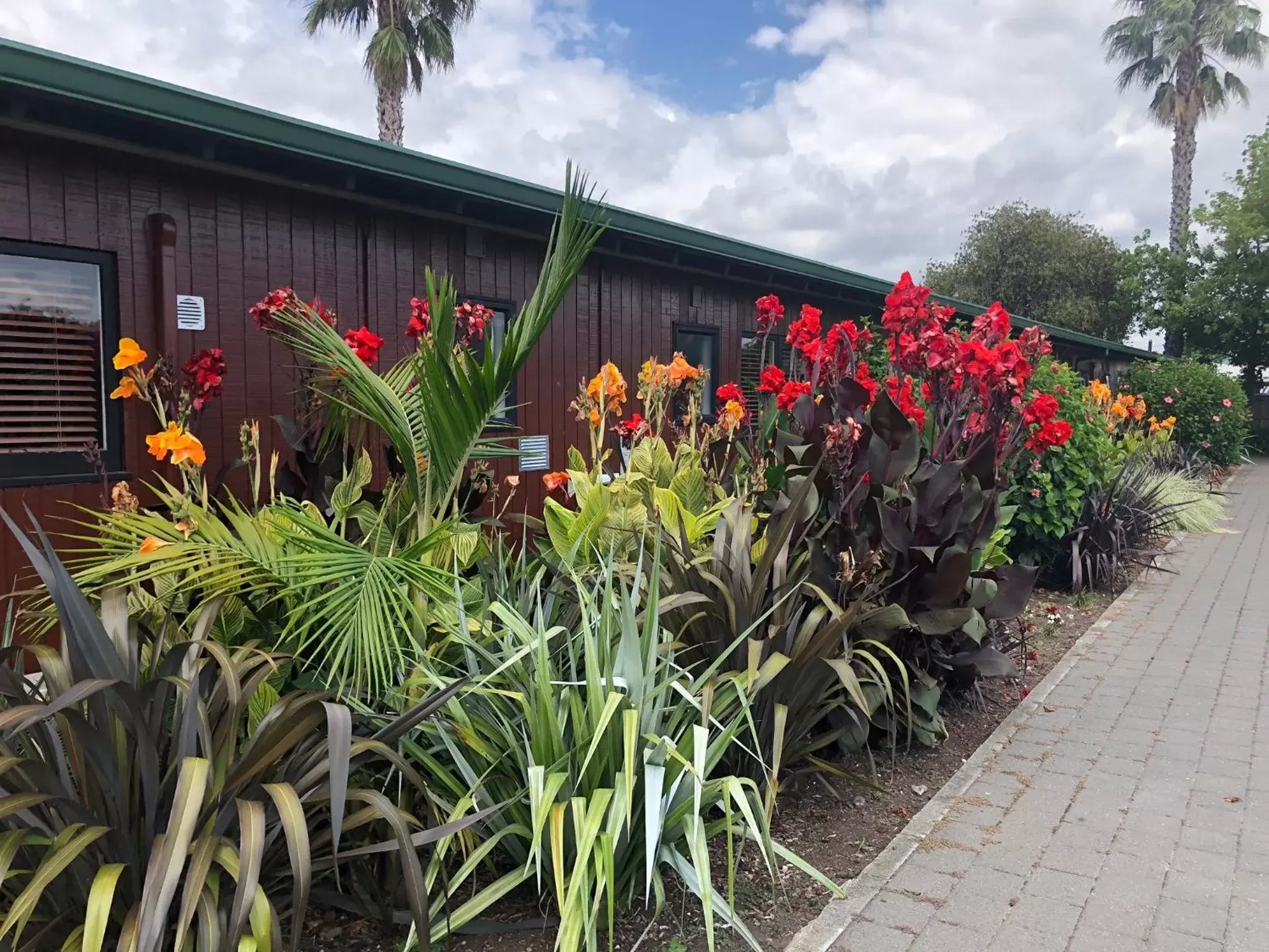 Garden, Property Building in Teal Motor Lodge