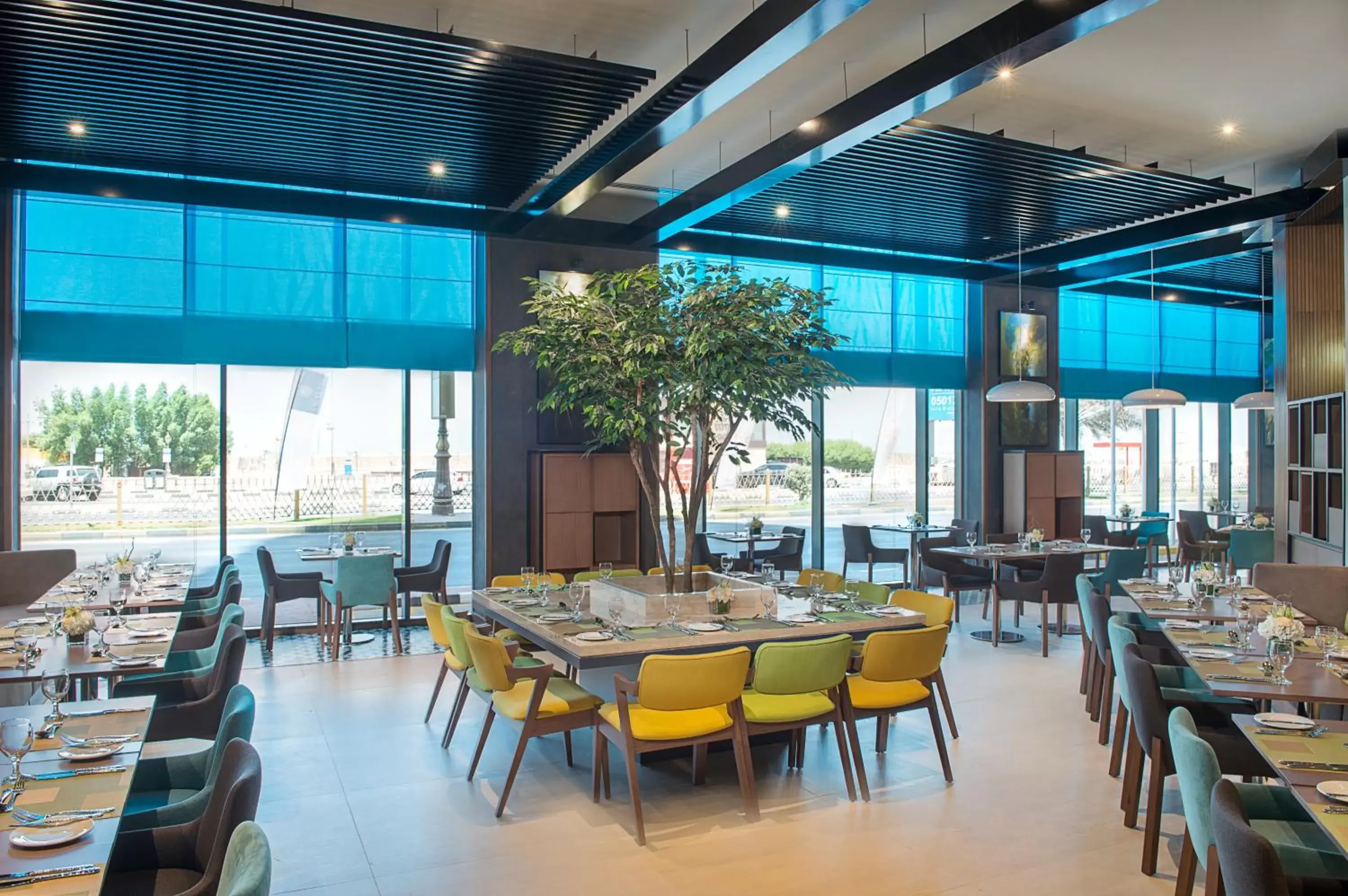 Buffet breakfast, Restaurant/Places to Eat in Wyndham Garden Ajman Corniche