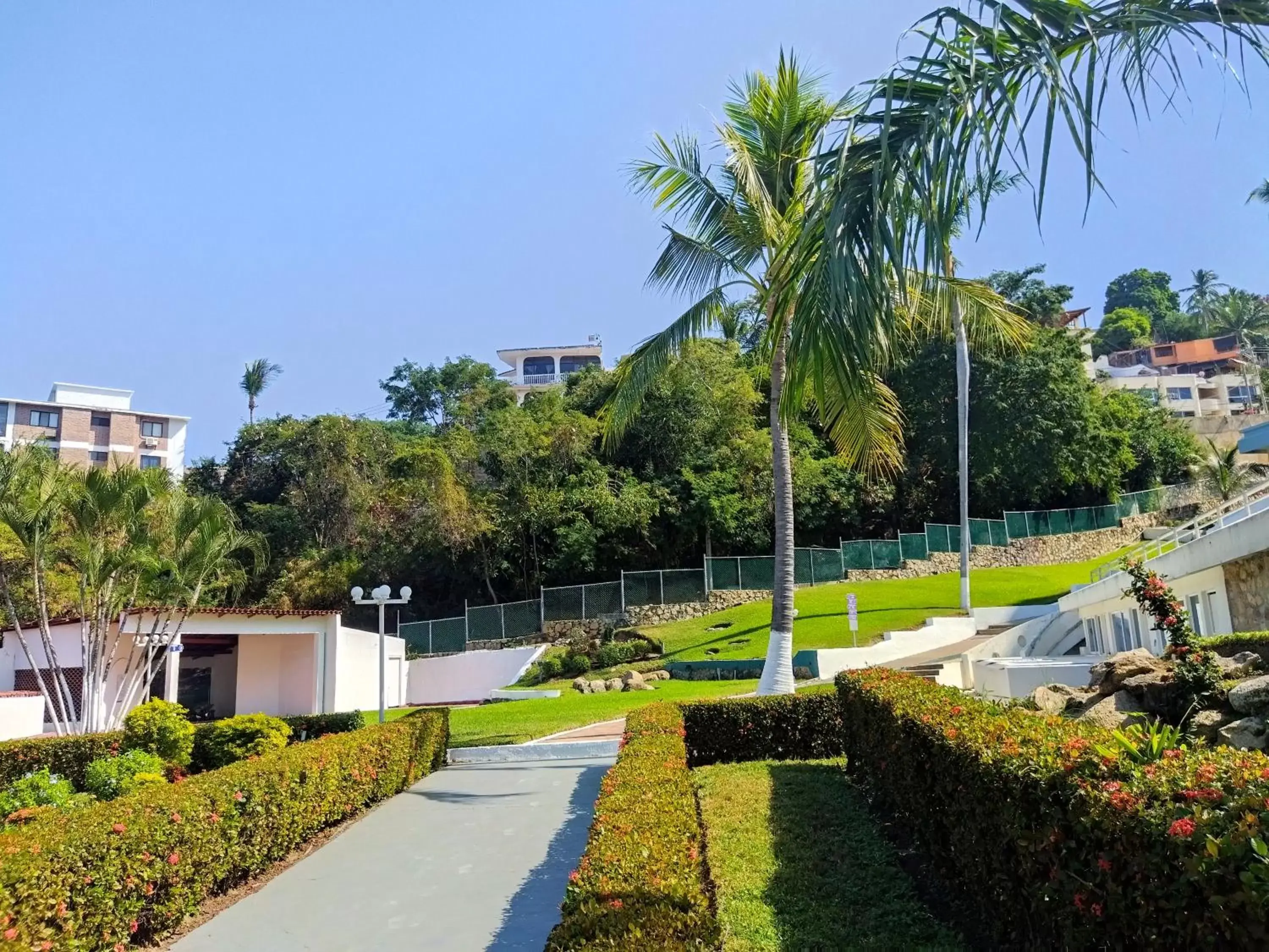 Garden in Hotel Aristos Acapulco